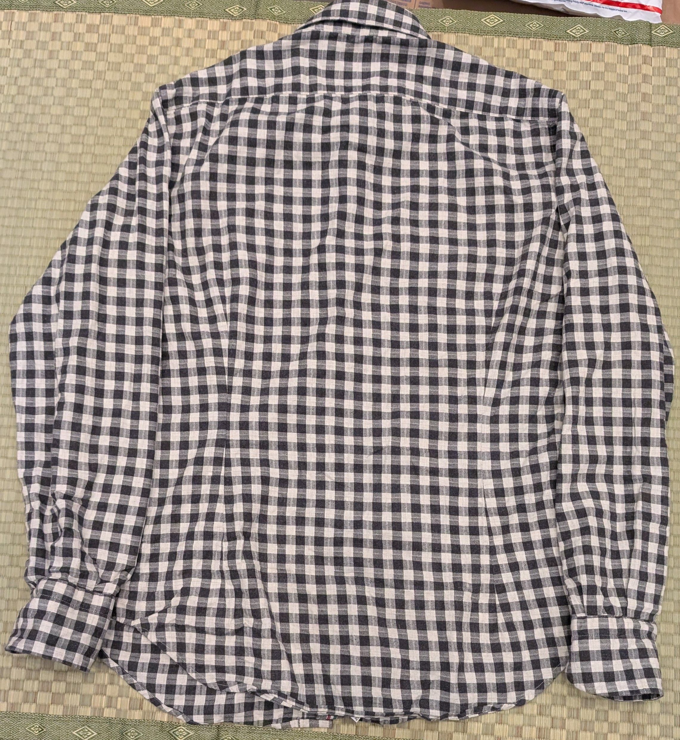 Tintoria Mattei Tintoria Mattei 954 Checked Button Up Shirt Made in Italy Size US L / EU 52-54 / 3 - 2 Thumbnail