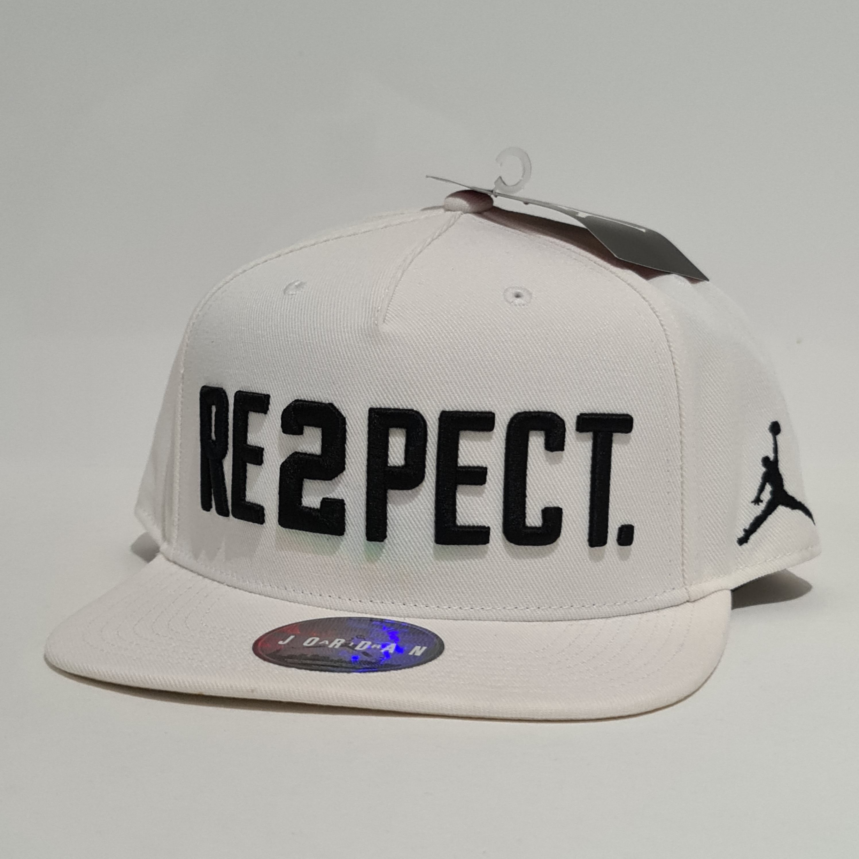 Jordan Brand Jordan Cap Snapback 'RE2PECT' White Size ONE SIZE - 1 Thumbnail