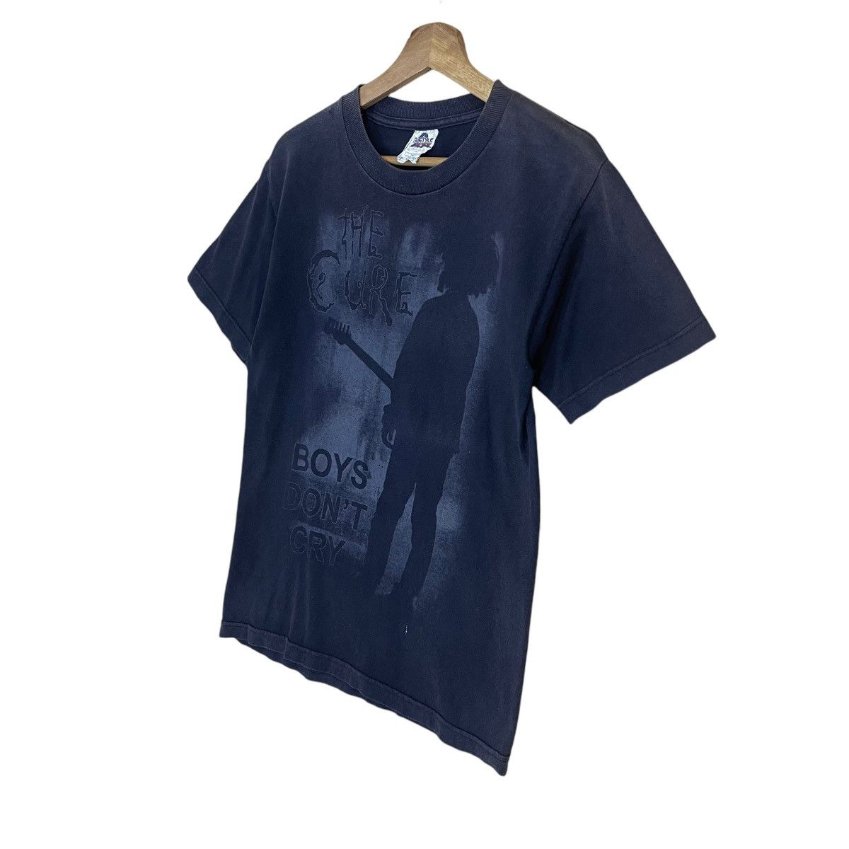 Band Tees Vintage The Cure Boys Dont Cry Big Logo Tee Size US S / EU 44-46 / 1 - 3 Thumbnail