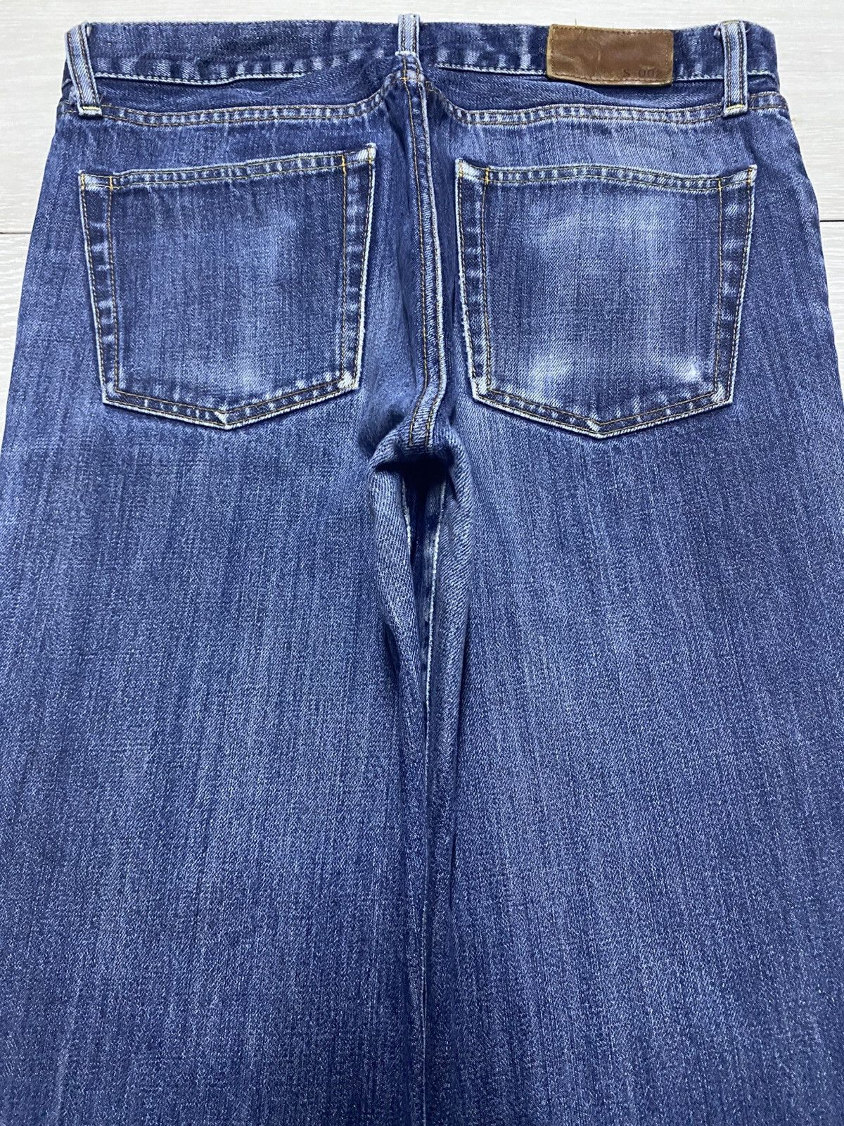 Undercover × Uniqlo Uniqlo S-002 Blue Wash Loose Jeans Size US 32 / EU 48 - 4 Thumbnail