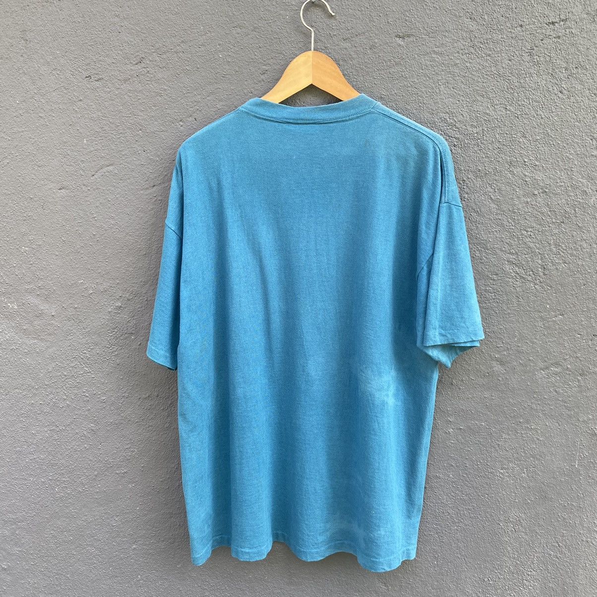 Vintage Thrashed Faded Vintage 90s Iditarod Alaska ERD GRUNGE TEE Size US XL / EU 56 / 4 - 6 Thumbnail
