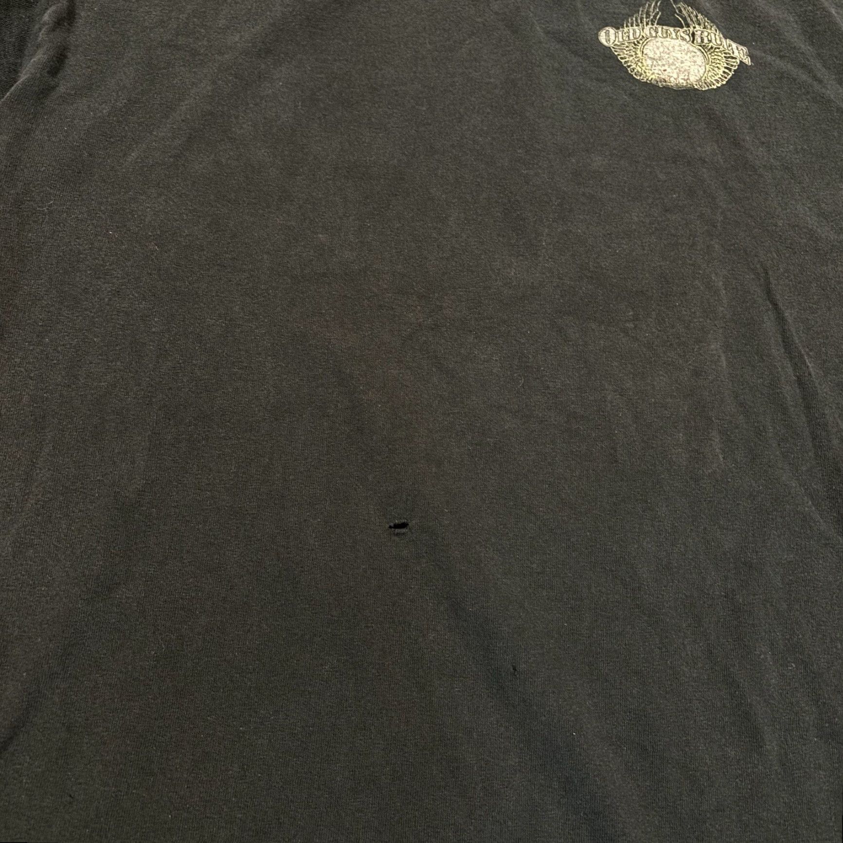 Vintage VINTAGE Old Guys Rule Black T Shirt Y2K Short Sleeve Men’s Size Medium Size US M / EU 48-50 / 2 - 6 Thumbnail