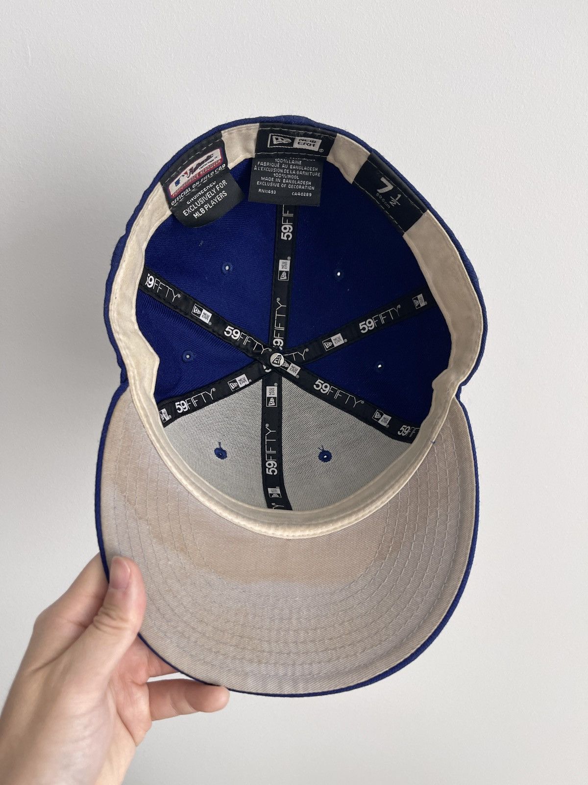 MLB STEAL! 2000s LA dodgers New Era Fitted Hat Size ONE SIZE - 6 Thumbnail