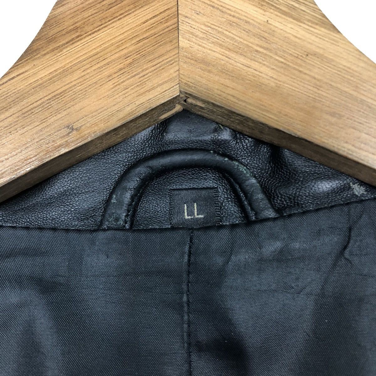 Japanese Brand × Vintage 📌Vintage Biker Leather Jacket Unknown Issey Miyake Size US L / EU 52-54 / 3 - 18 Thumbnail