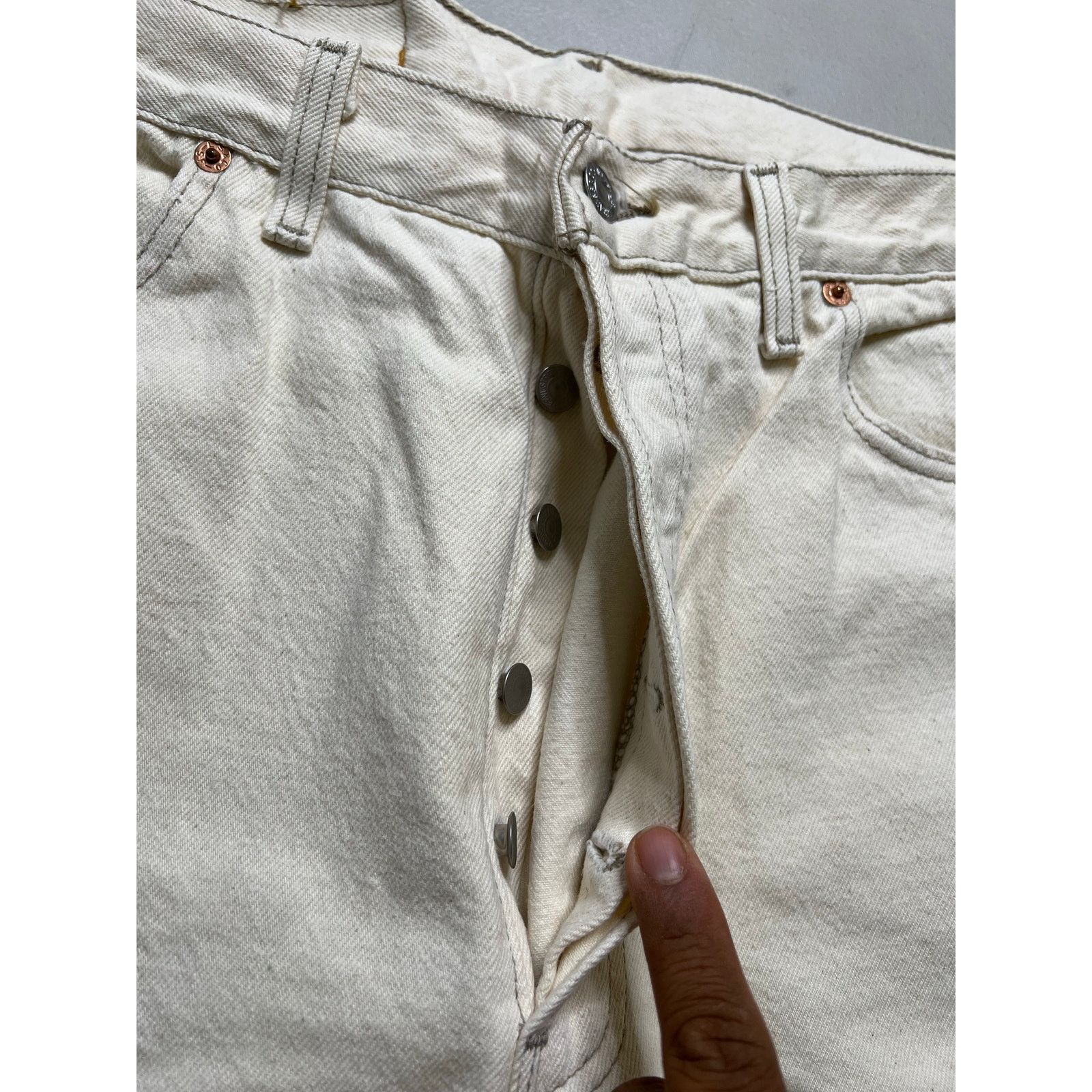 Levi's Levis 501 Vintage 90s USA XX Straight Leg 38x30 Act 36x30 Size US 38 / EU 54 - 3 Thumbnail