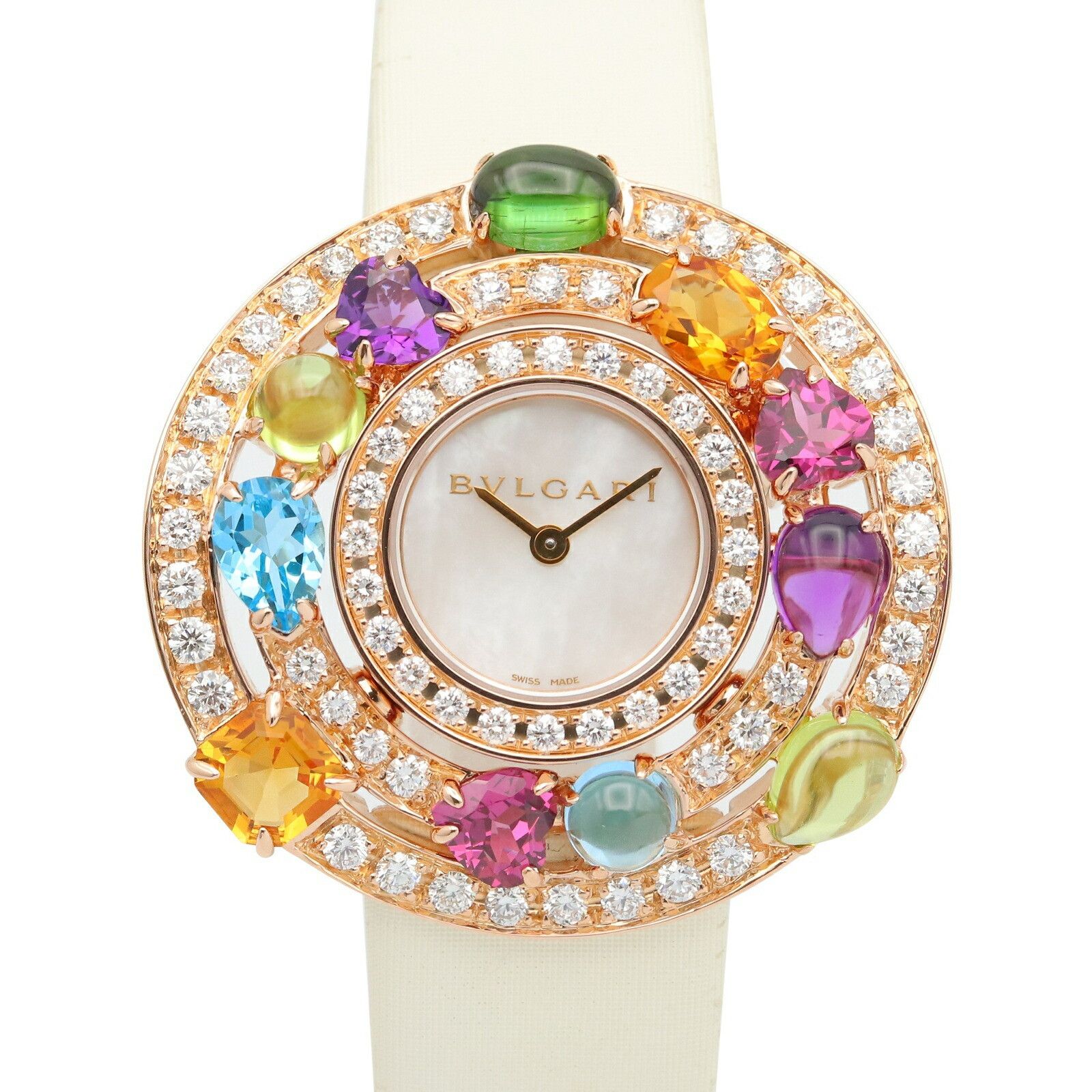 Bvlgari Bvlgari Bvlgari Astrale Cerchi Au750 Ladies Watch Precious Metal Quartz AEP36G DUTY FREE for USA Size ONE SIZE - 1 Thumbnail