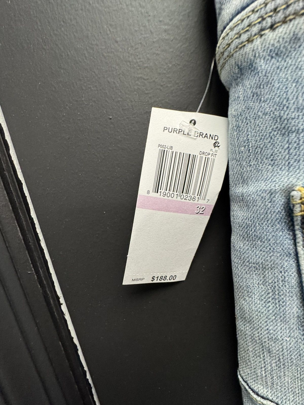 Purple Purple Brand Light Indigo Blowout Jeans Size US 32 / EU 48 - 3 Thumbnail