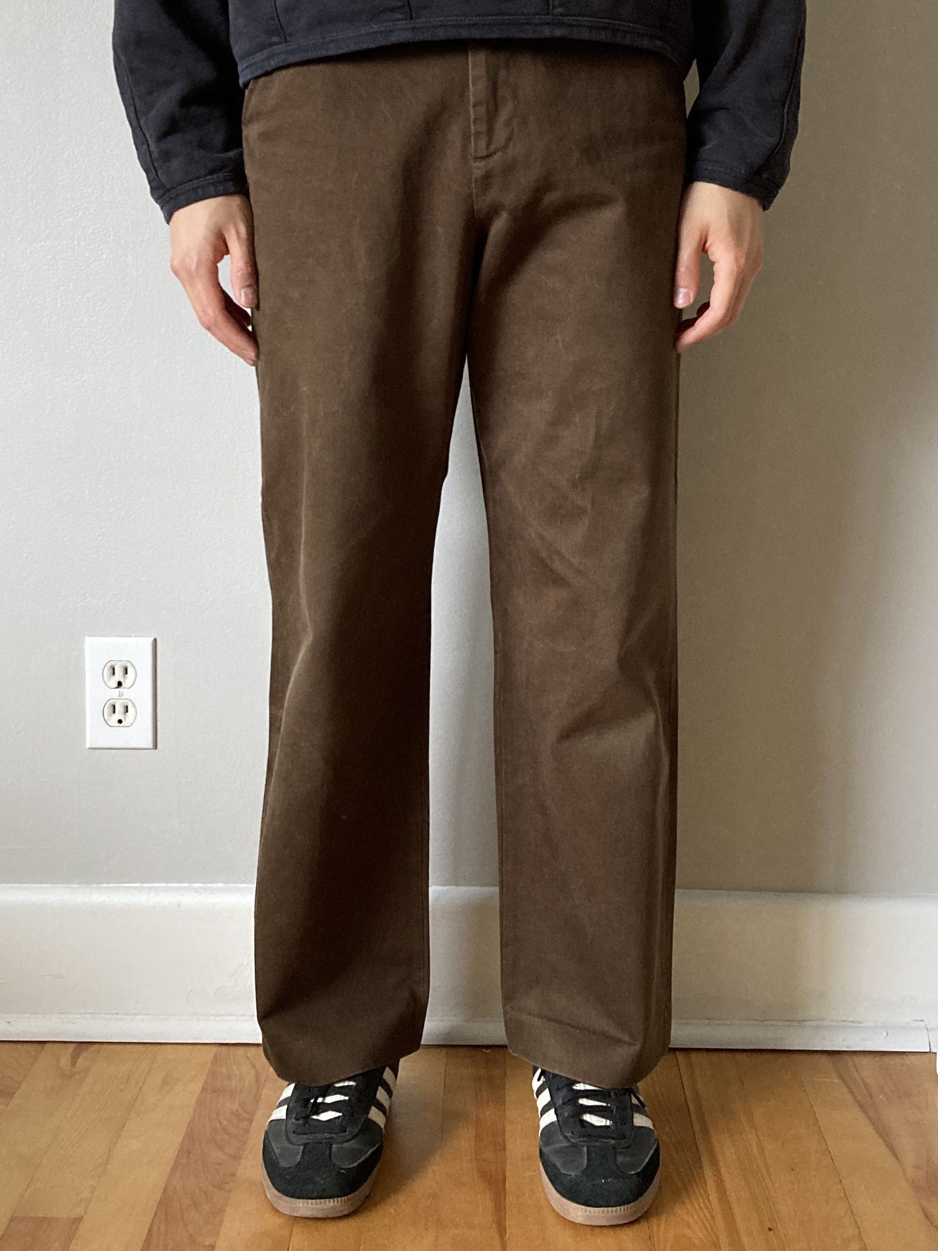 Chino 24 - Dark Brown Satin
