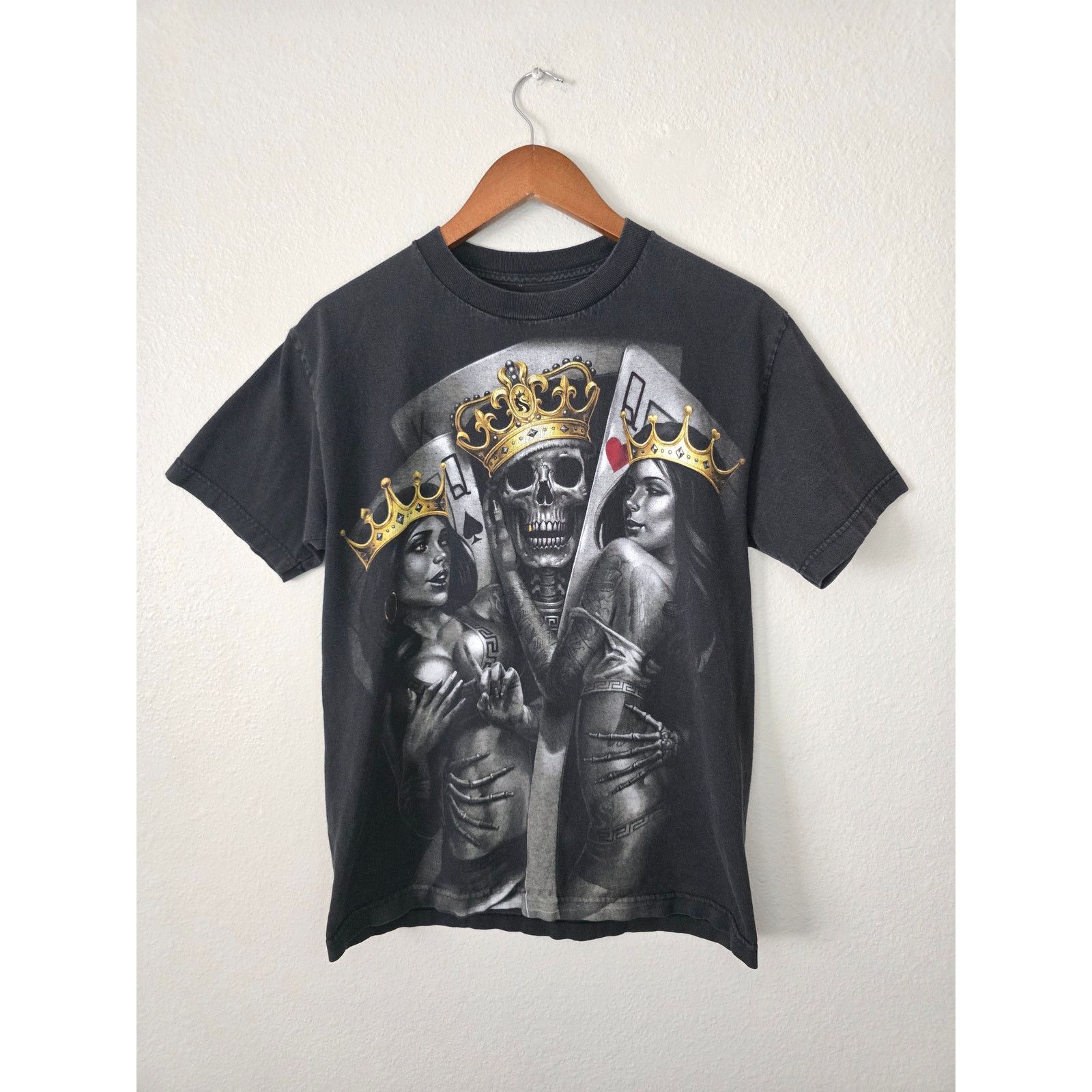 Other Y2K Skull Shirt 2 of a Kind OG Abel Black Medium Graphic Tee Size US M / EU 48-50 / 2 - 1 Thumbnail