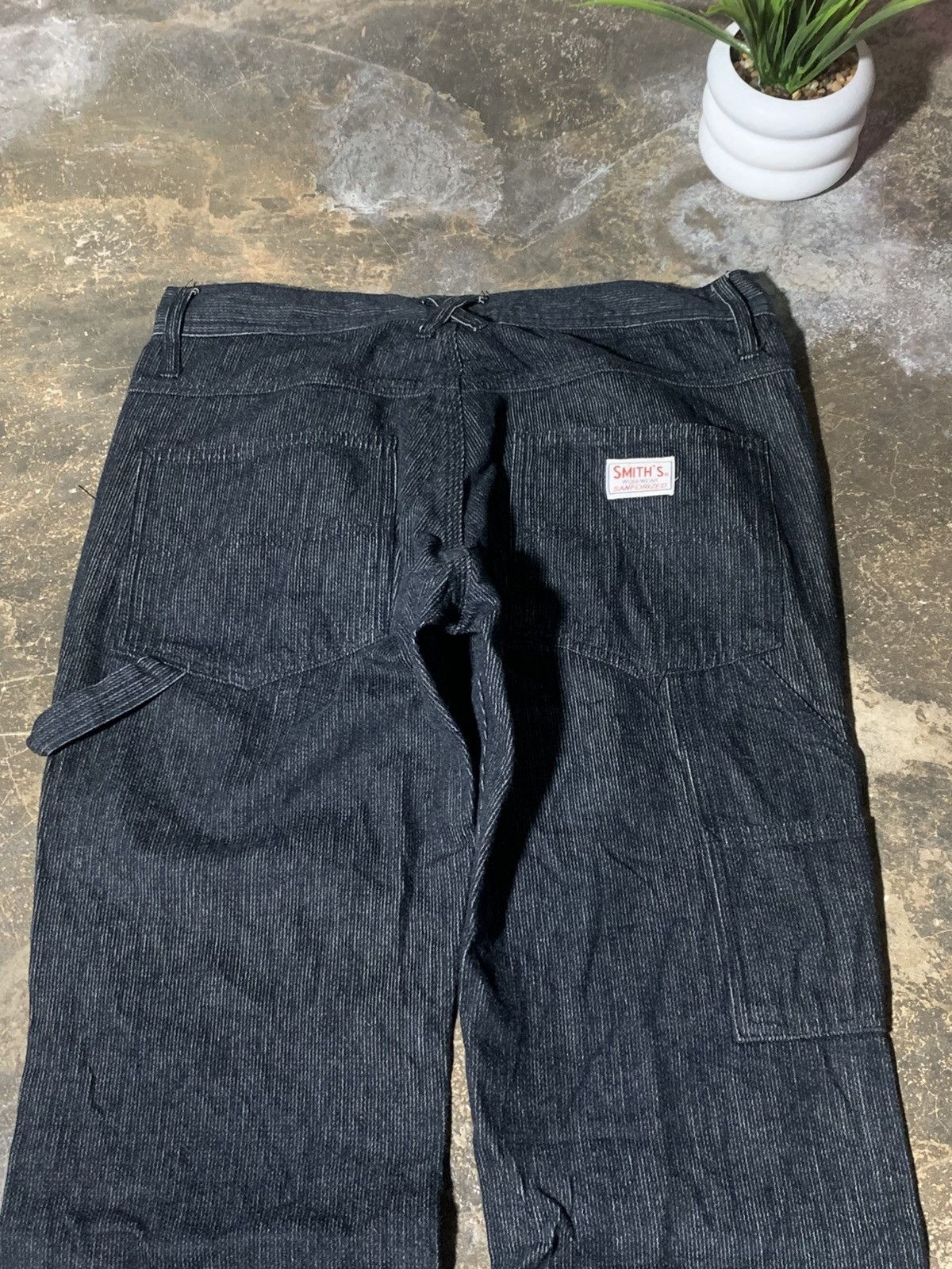 Japanese Brand Betty Smith Blue Carpenter Corduroy Pants Size US 28 / EU 44 - 3 Thumbnail
