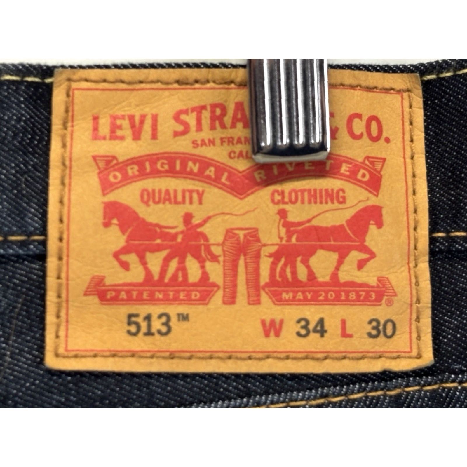 Levi's Levi's Men's 34x30 513 Denim Blue Slim Fit Straight Jeans User: Levi's Men's 34x30 513 Denim Blue Slim Fit Straight Jeans Size US 34 / EU 50 - 5 Thumbnail