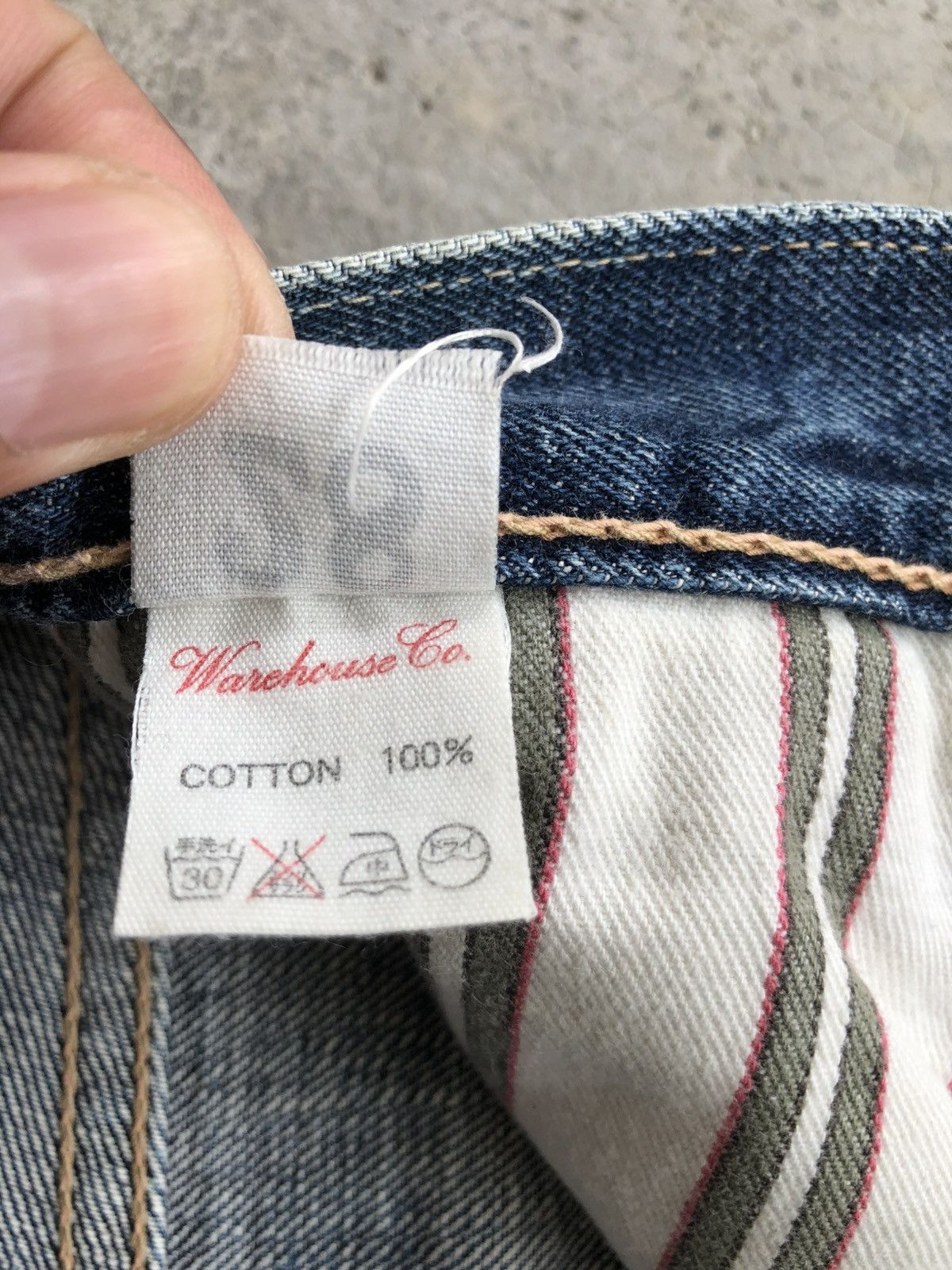 Warehouse & Co. Japanese Warehouse Duck Digger Selvedge Denim Diatressed Size US 28 / EU 44 - 22 Thumbnail