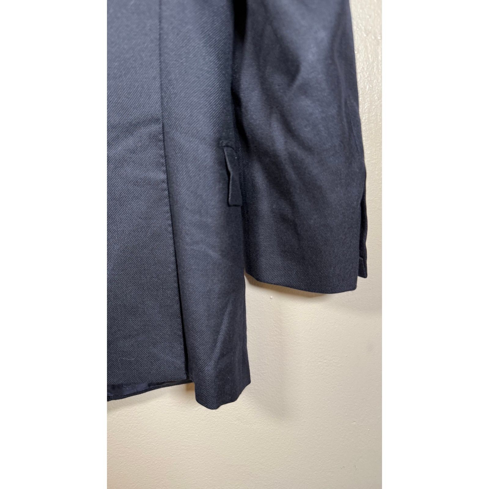 Stefano Ricci Stefano Ricci Navy Cashmere Double Breasted Blazer 46IT/36US Size 36R - 9 Thumbnail