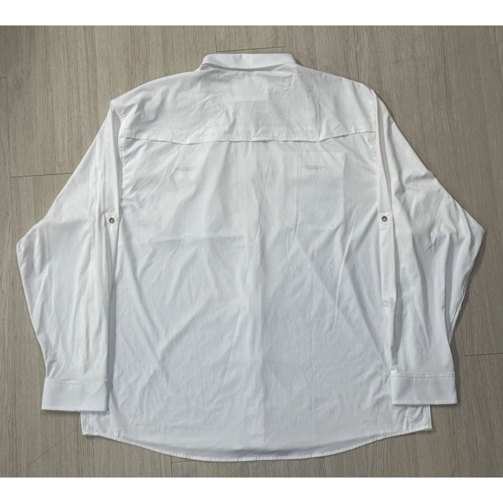 Vintage Poncho The Original Button Up Shirt XXL Vented Long Sleeve Workwear Outdoors Iceman Size US XXL / EU 58 / 5 - 2 Thumbnail