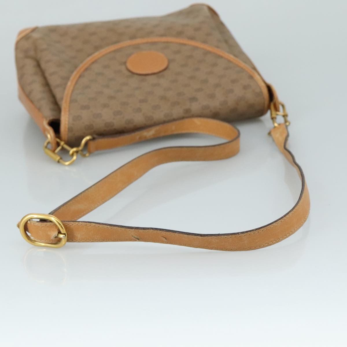 Gucci GUCCI Micro GG Supreme Shoulder Bag Pvc Beige Gold Size ONE SIZE - 7 Thumbnail