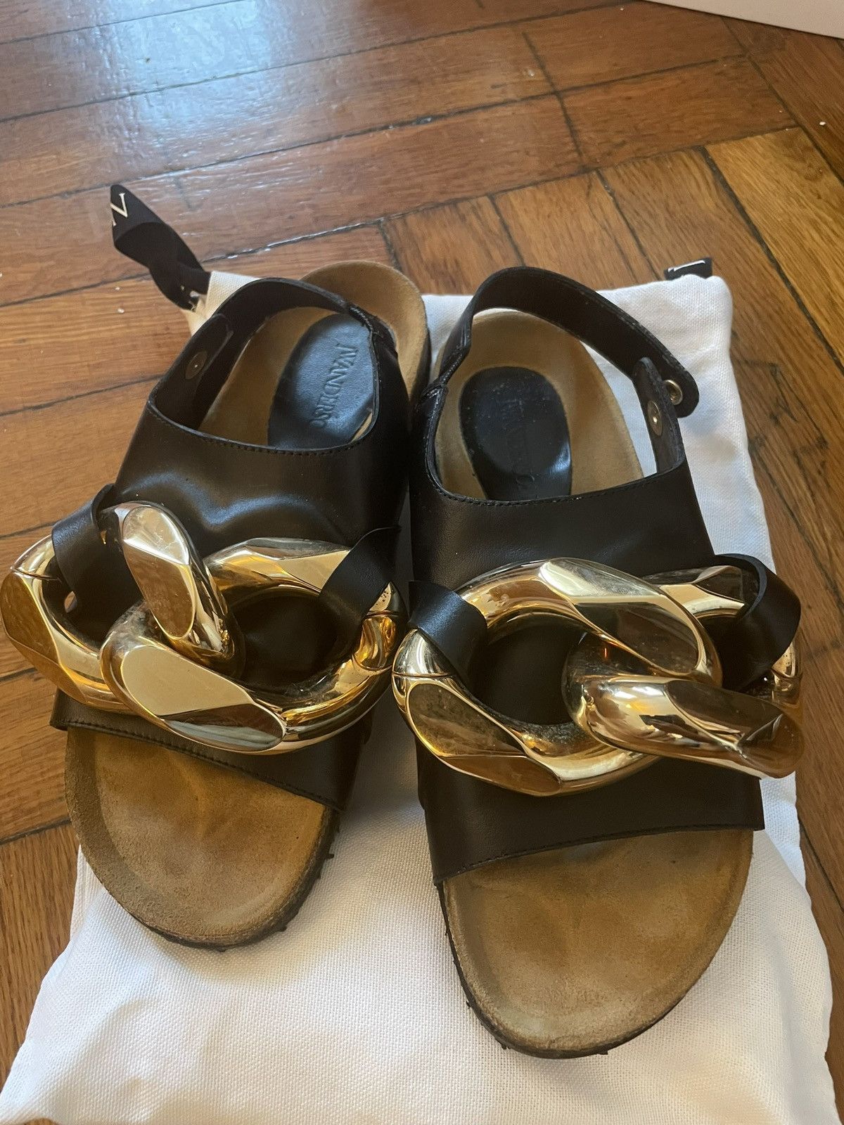 JW Anderson J.W Anderson Chain Link Sandals Size US 8 / IT 38 - 1 Thumbnail