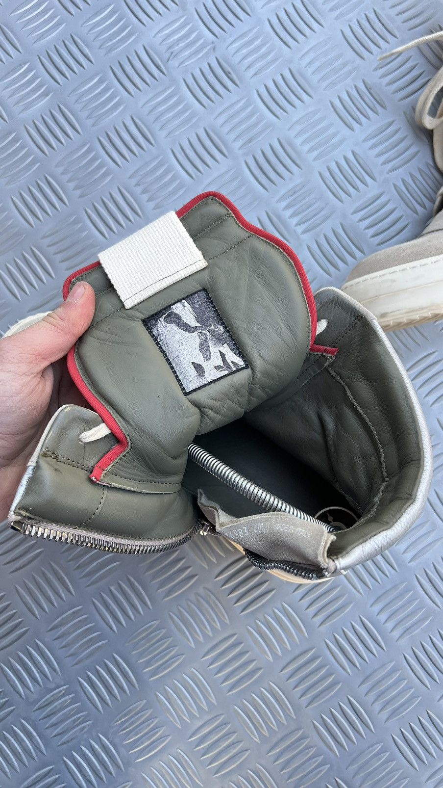 Rick Owens Rick Owens geobasket pearl reflective Size US 7.5 / EU 40-41 - 19 Thumbnail