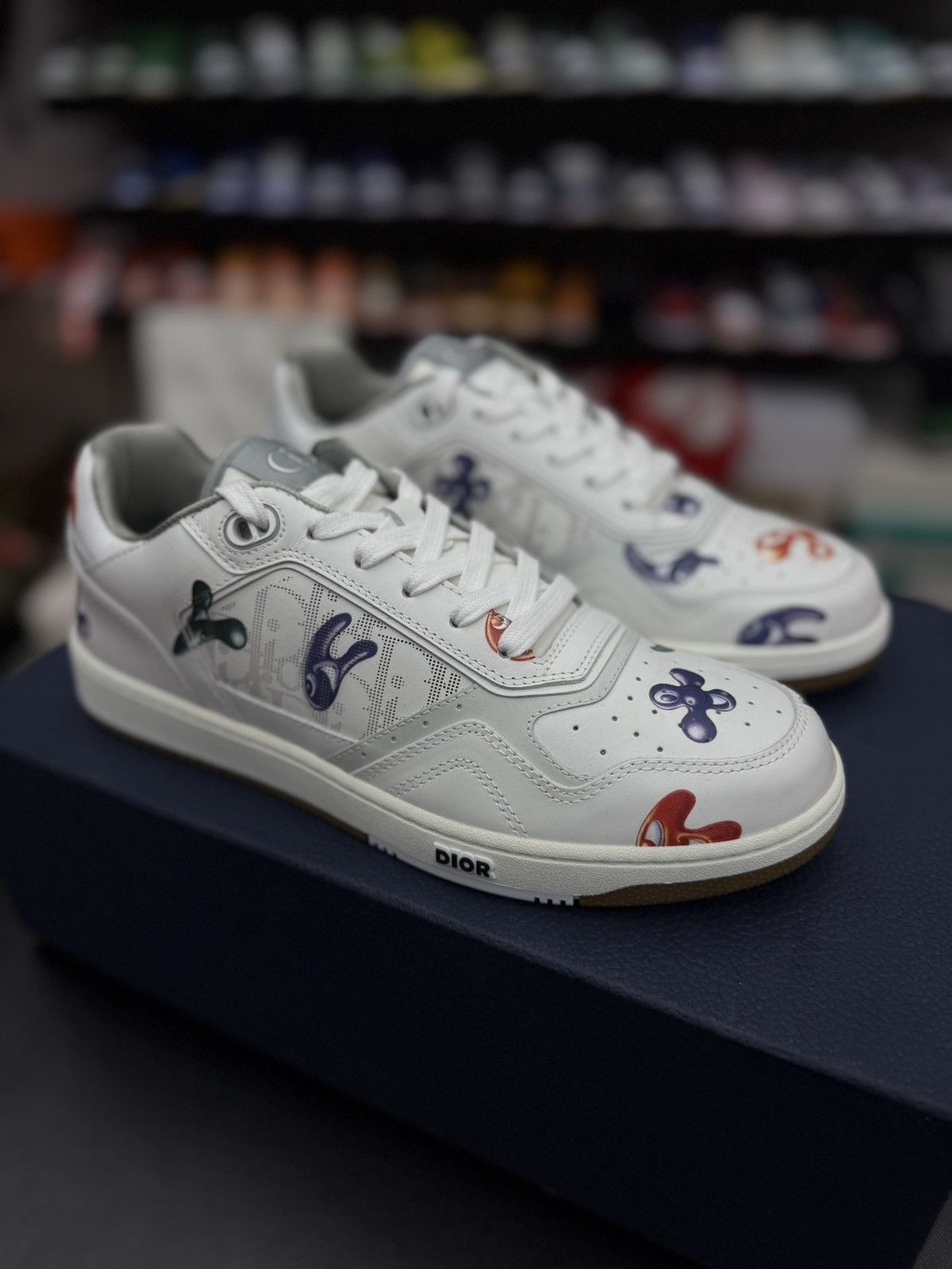 Dior Dior x Kenny Scharf B27 Low Top Sneakers 43EUS/10US NEW Size US 10 / EU 43 - 3 Thumbnail