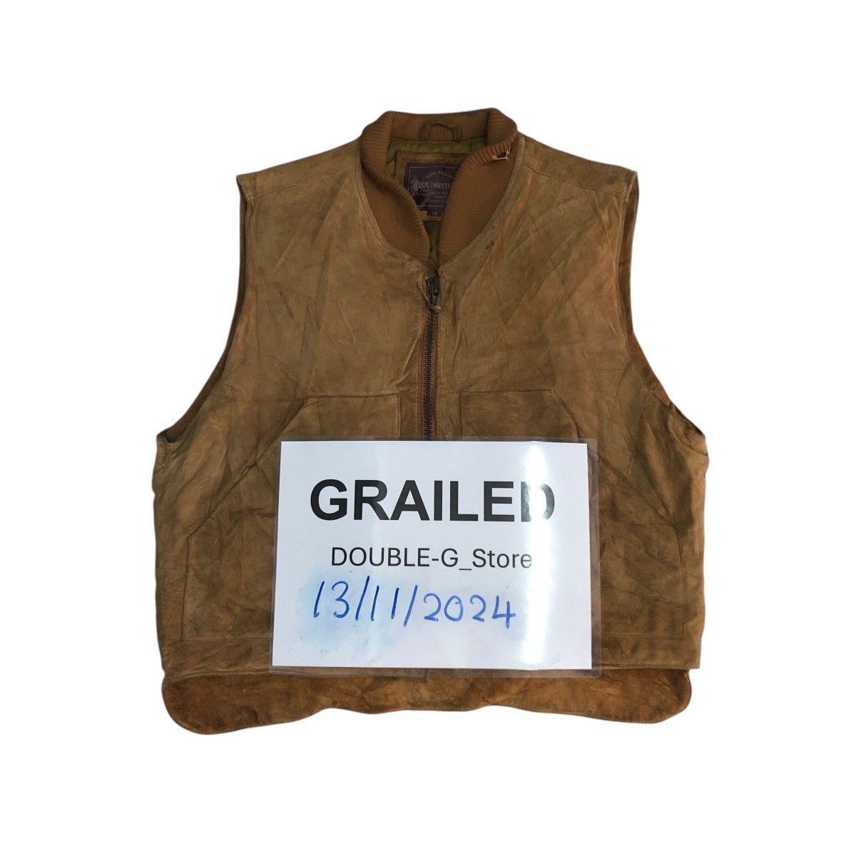Japanese Brand 📌Vintage Utility Vest Leather Loldanthony Issey Miyake Size US M / EU 48-50 / 2 - 1 Thumbnail
