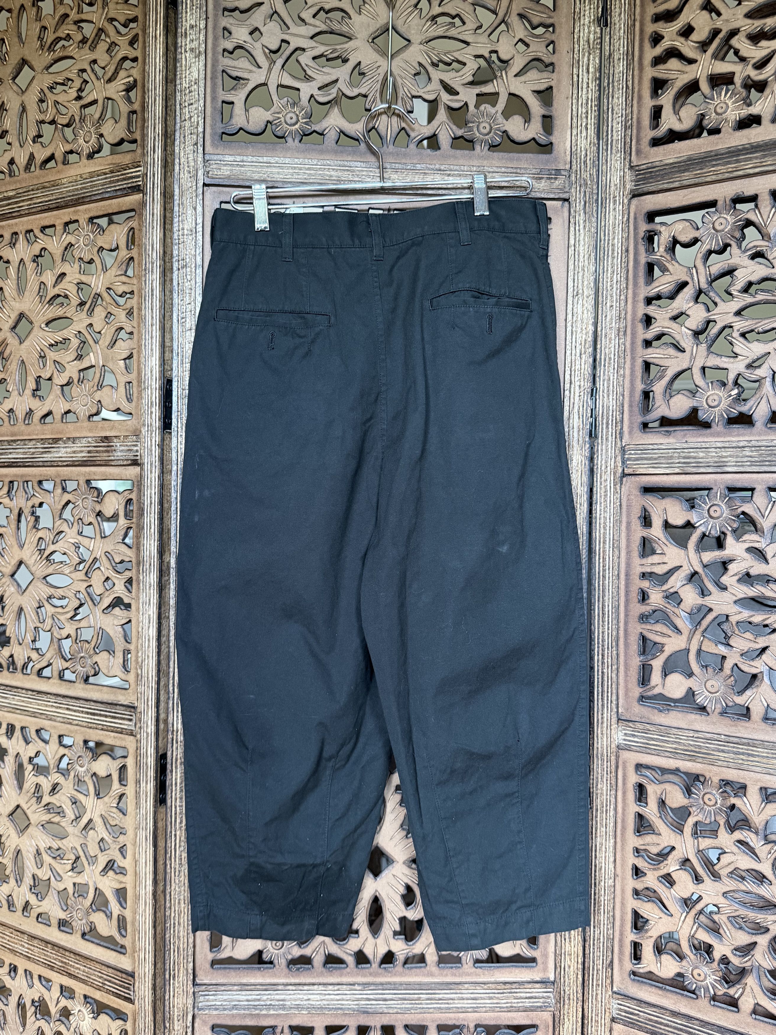 Comme des Garcons Homme COMME DES GARCONS HOMME Drop-Crotch Trousers Size US 30 / EU 46 - 2 Thumbnail