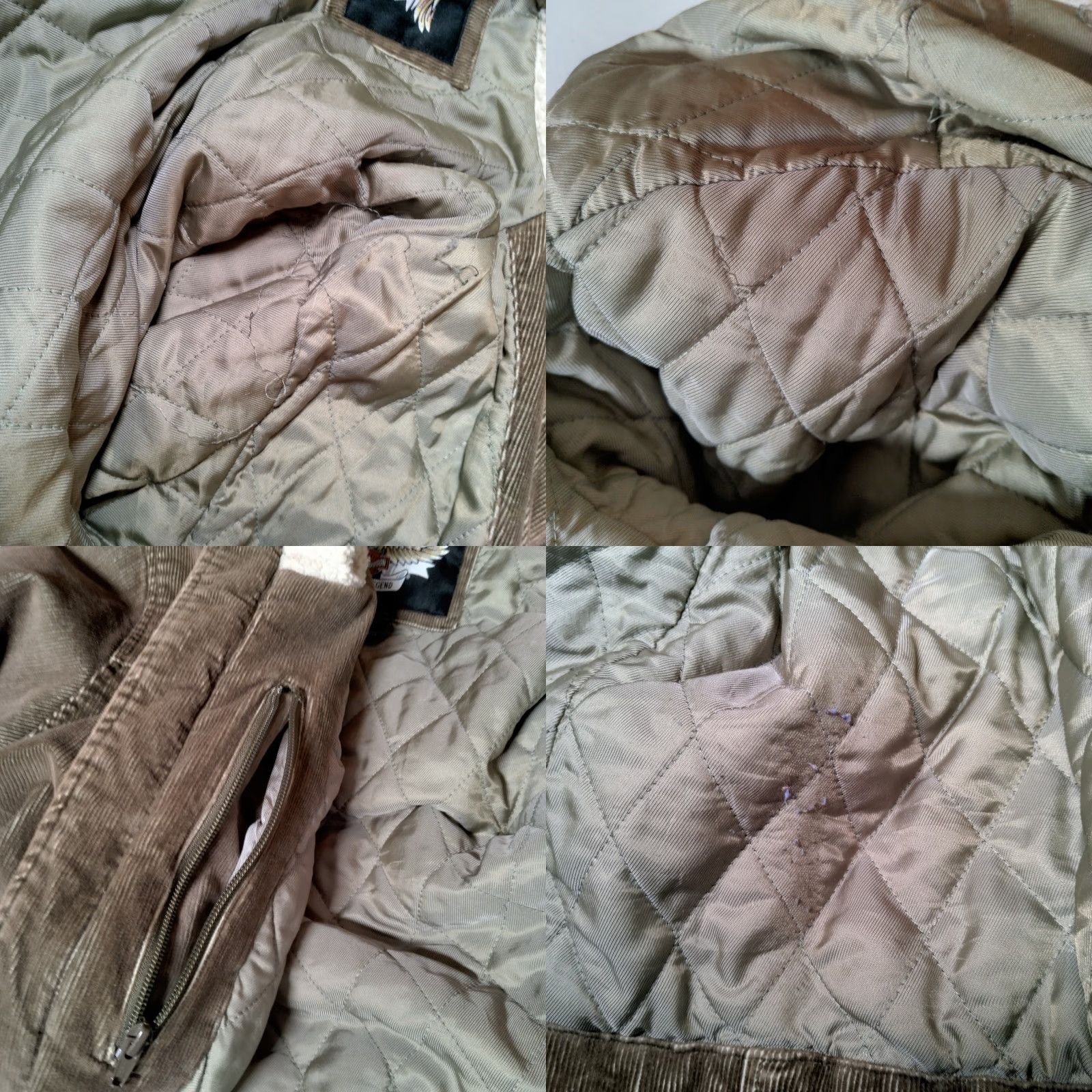 Harley Davidson VINTAGE Harley-Davidson Jacket Women Large Corduroy Quilted Biker Motorcycle Size L / US 10 / IT 46 - 11 Thumbnail