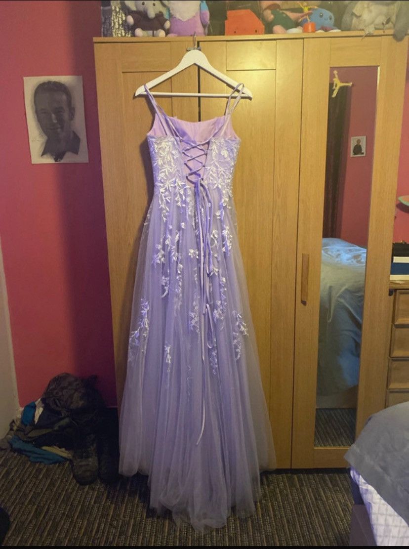 Designer Stacees lilac Prom dress Size S / US 4 / IT 40 - 2 Thumbnail