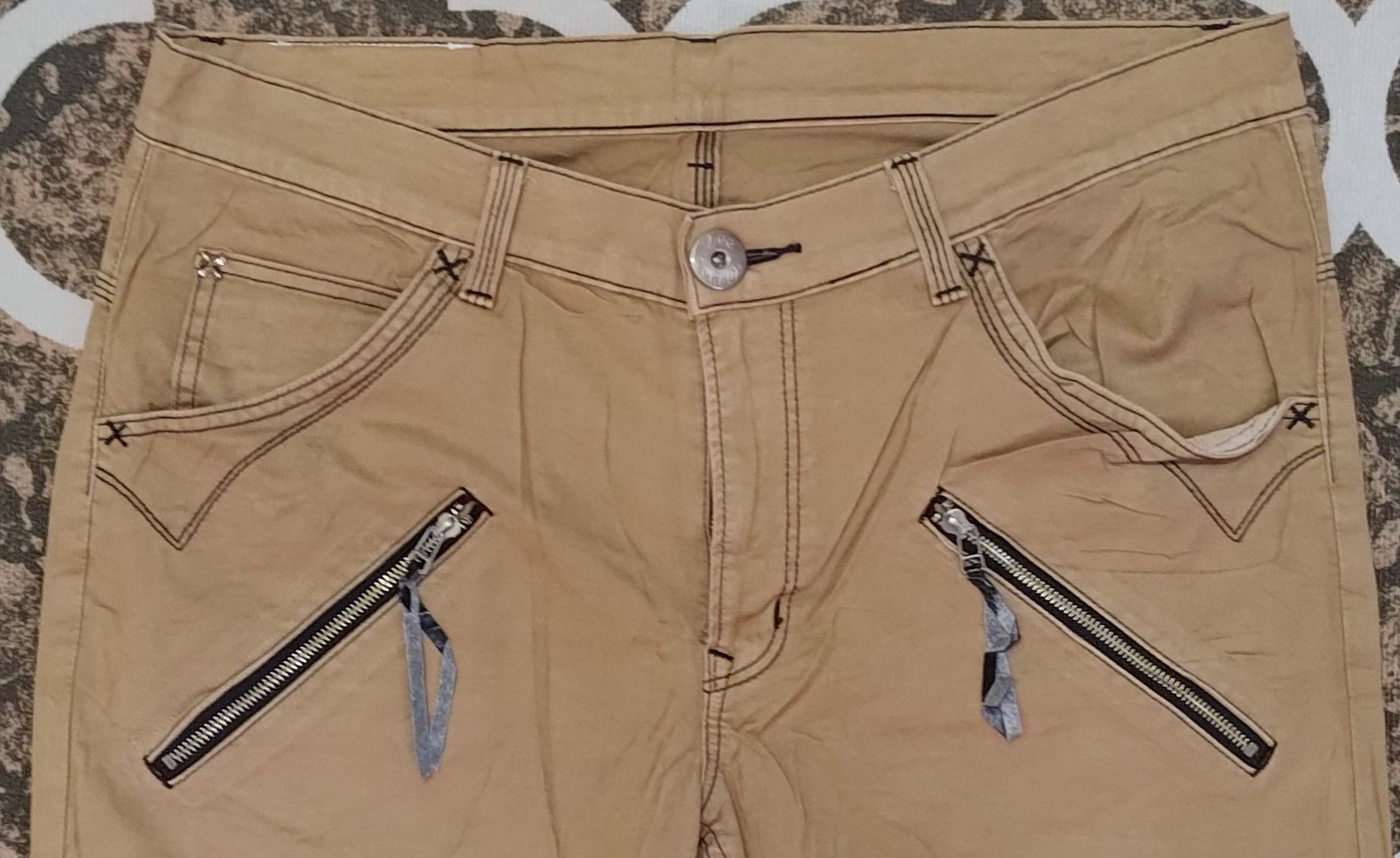 Lee Lee Cowboy Double Knee Straight Leg Buckle Back Pant Size US 40 / EU 56 - 5 Thumbnail