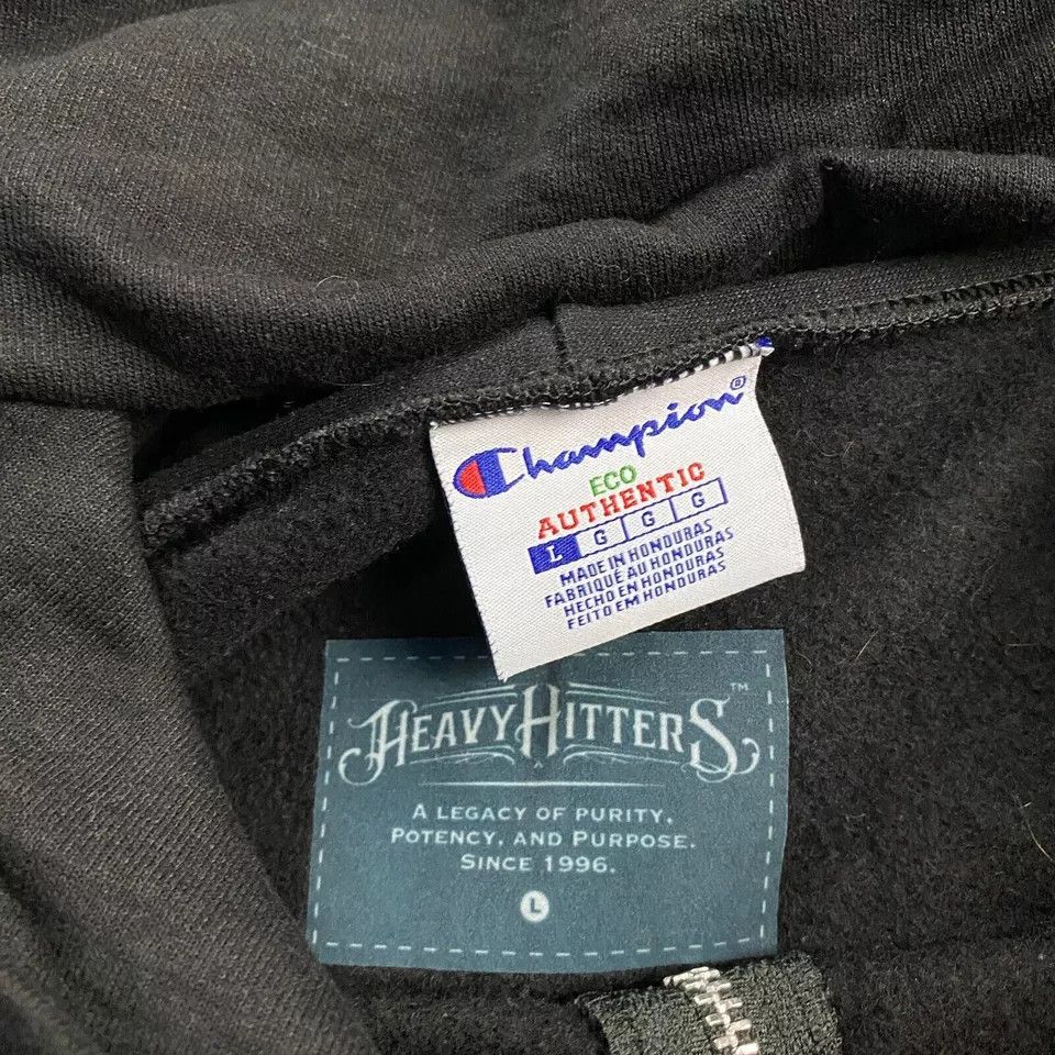 Champion Champion Hoodie Men's Large Full Zip Eco Casual Drawstring L Size US L / EU 52-54 / 3 - 3 Thumbnail