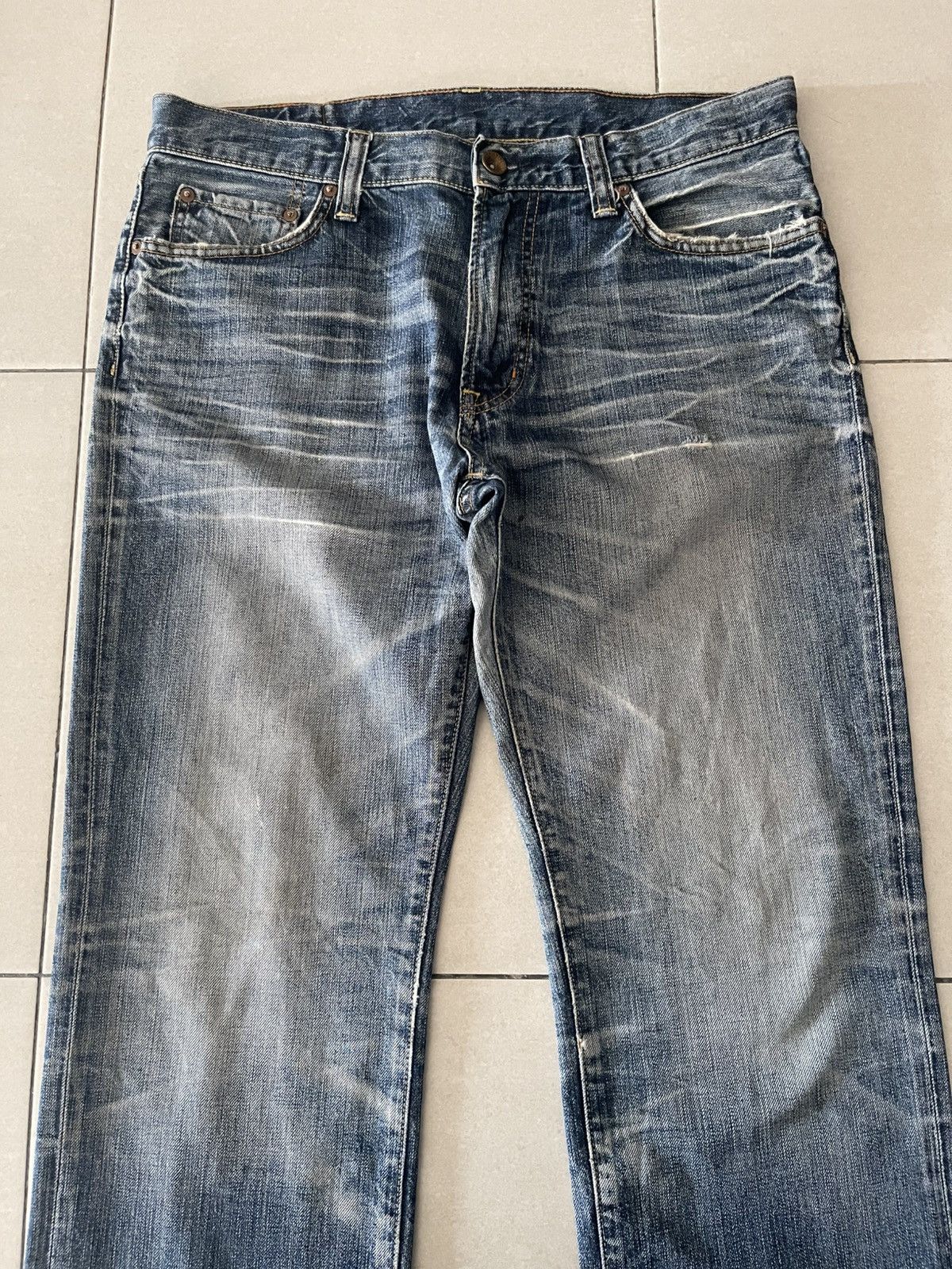 Uniqlo Uniqlo UJ S002 Regular Fit Straight Leg Jeans - Size 34 Size US 34 / EU 50 - 2 Thumbnail
