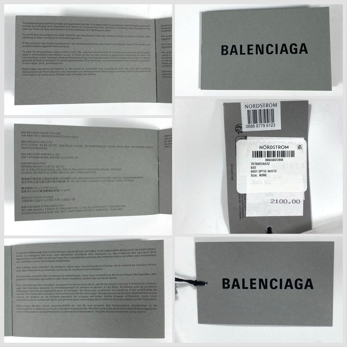Balenciaga Balenciaga Small Monaco Leather Shoulder Bag Optic White NEW Size ONE SIZE - 4 Thumbnail