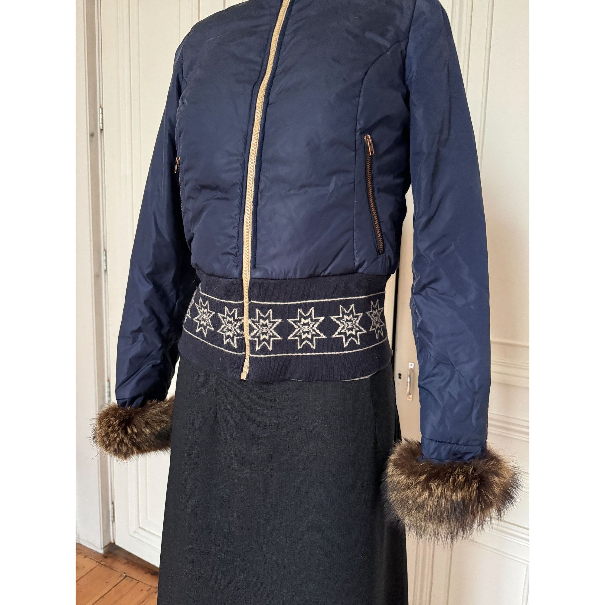 Jean Paul Gaultier Navy Short Jacket Size S / US 4 / IT 40 - 2 Thumbnail