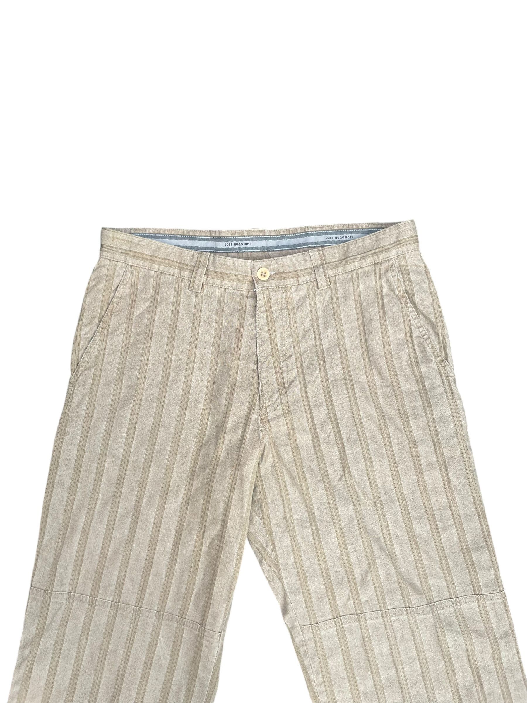 Other Vintage Hugo Boss Stripes Trouser Size US 34 / EU 50 - 2 Thumbnail