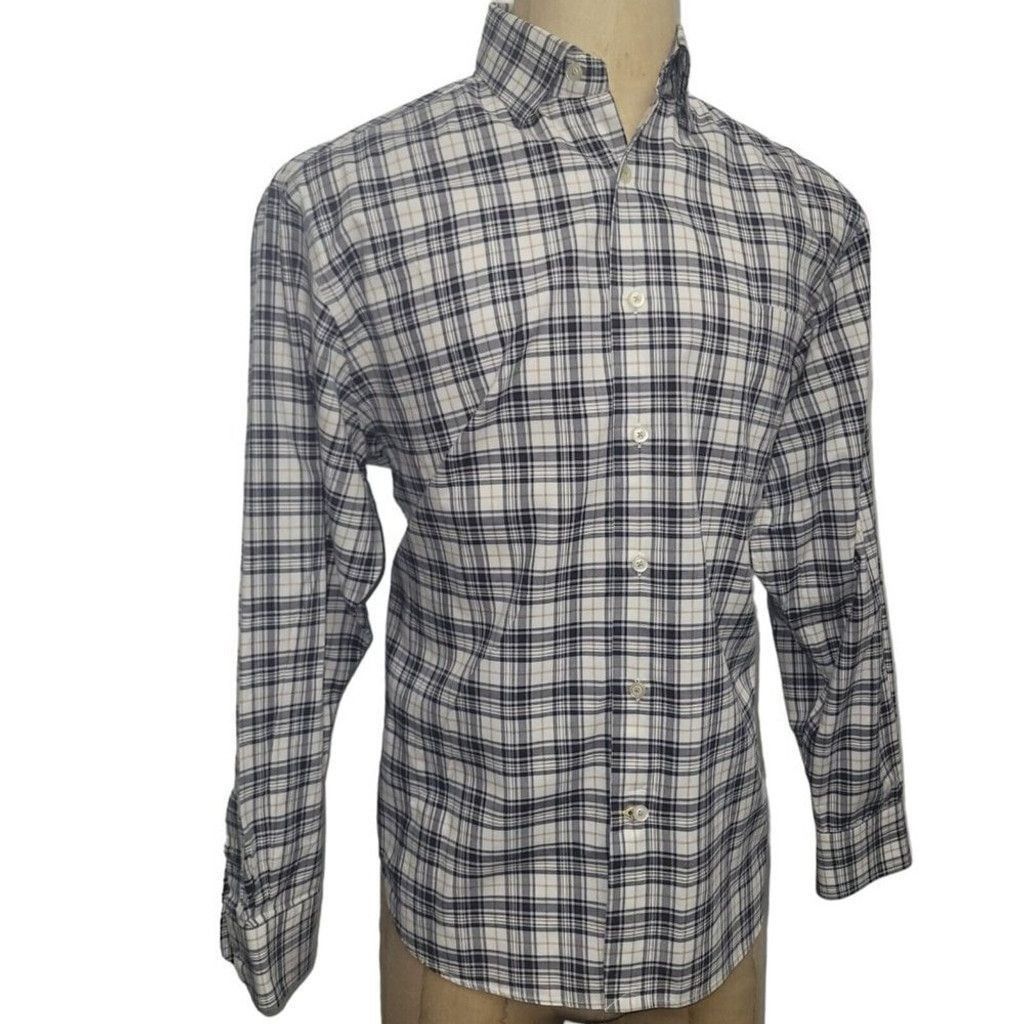 Robert Talbott Robert Talbott Long Sleeve Plaid Shirt Men's. Excellent Size US L / EU 52-54 / 3 - 3 Thumbnail