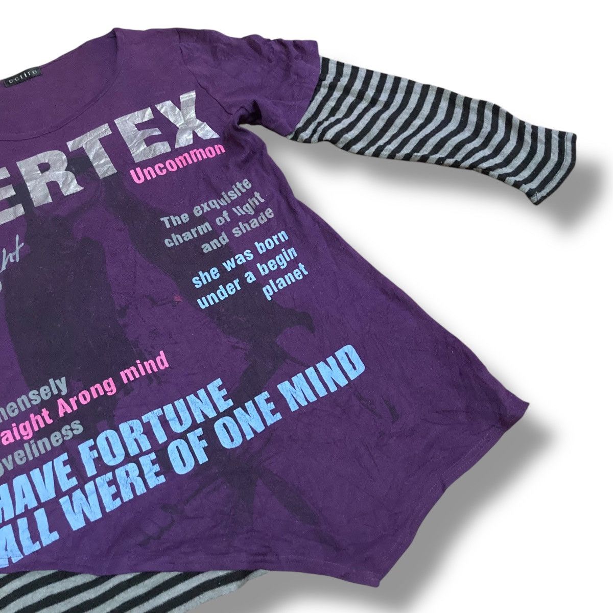 If Six Was Nine ECRIRE SEXY LADIES WORDING DOUBLE LAYER LONG SLEEVE TSHIRT Size XXL / US 16-18 / IT 52-54 - 6 Thumbnail