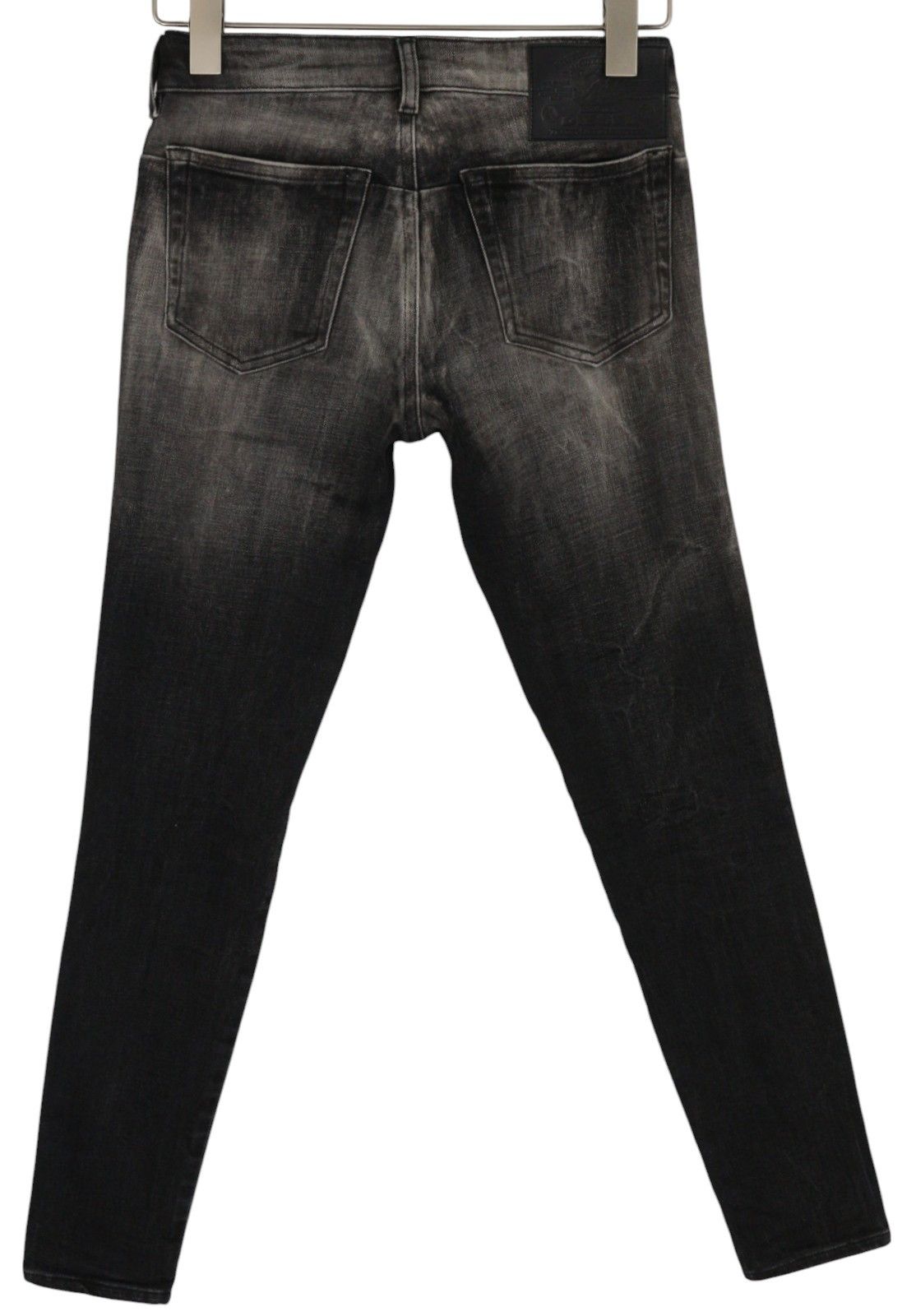 Diesel D-JEVEL 09B18 W26/L32 Slim Low Waist Stretch Dark 40669 Size 26" / US 2 / IT 38 - 2 Thumbnail