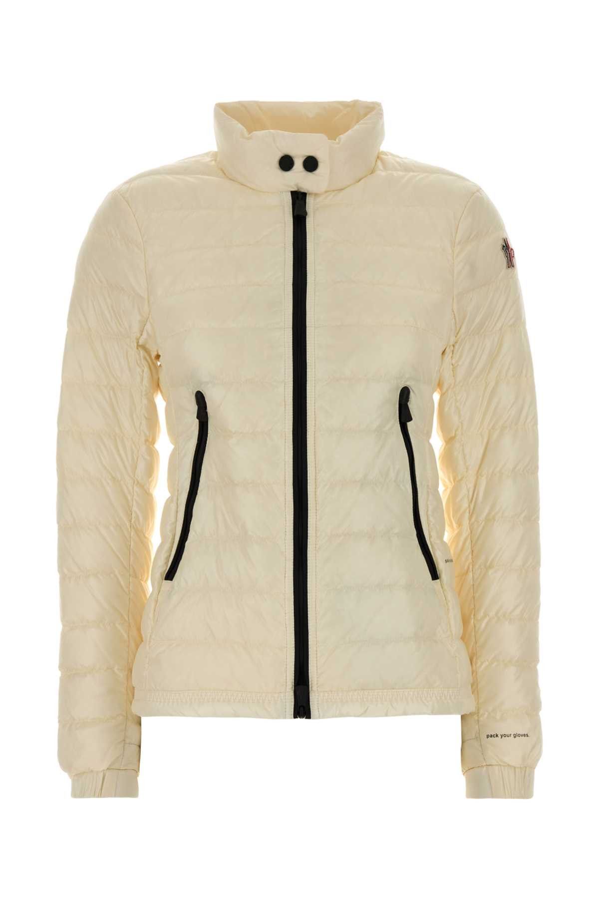 Moncler Grenoble Ivory Nylon Walibi Down Jacket Size XS / US 0-2 / IT 36-38 - 1 Thumbnail