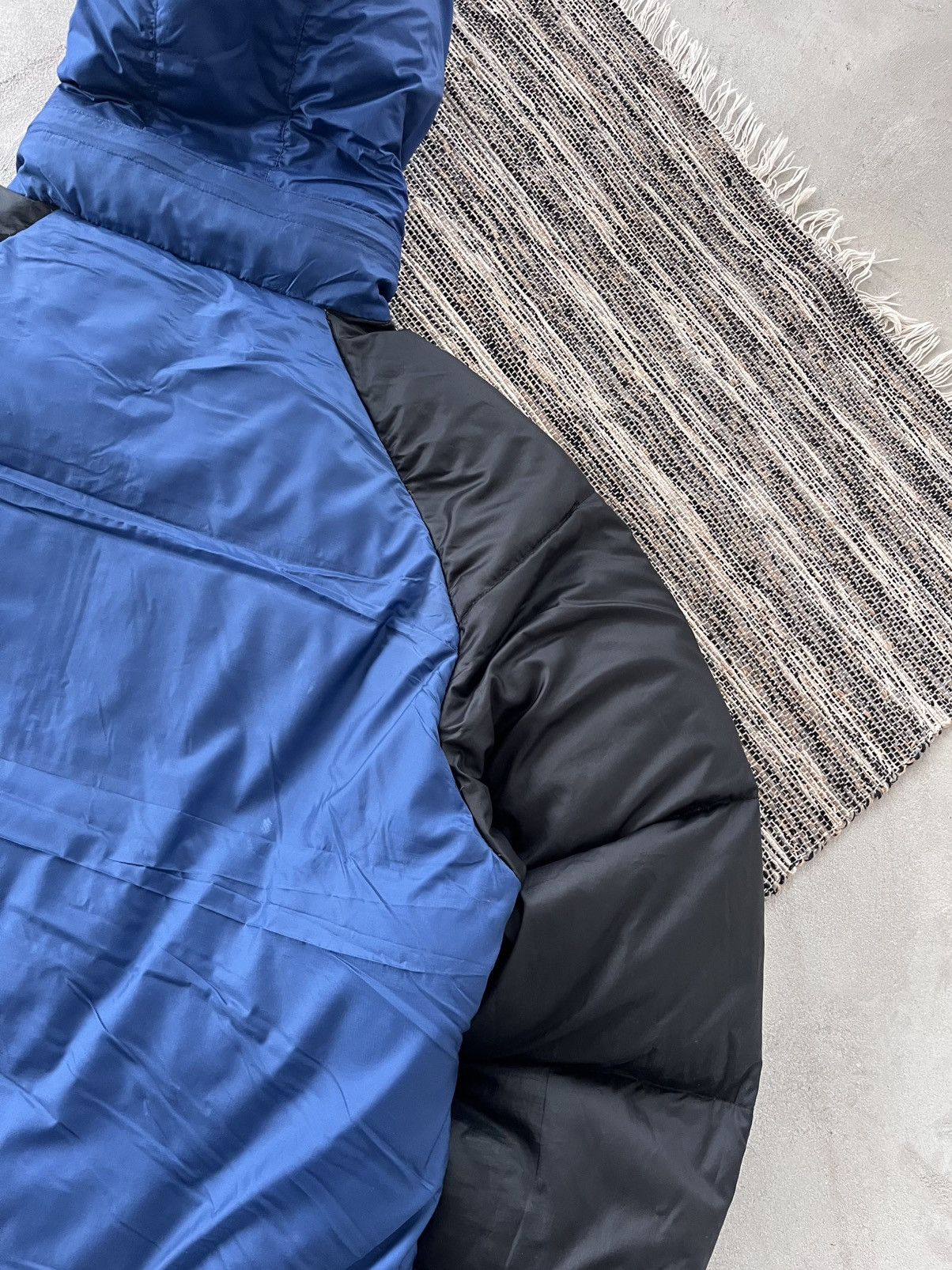The North Face Vintage Millet Blue Black Outdoor Down Jacket Avantgarde Size US XL / EU 56 / 4 - 15 Thumbnail