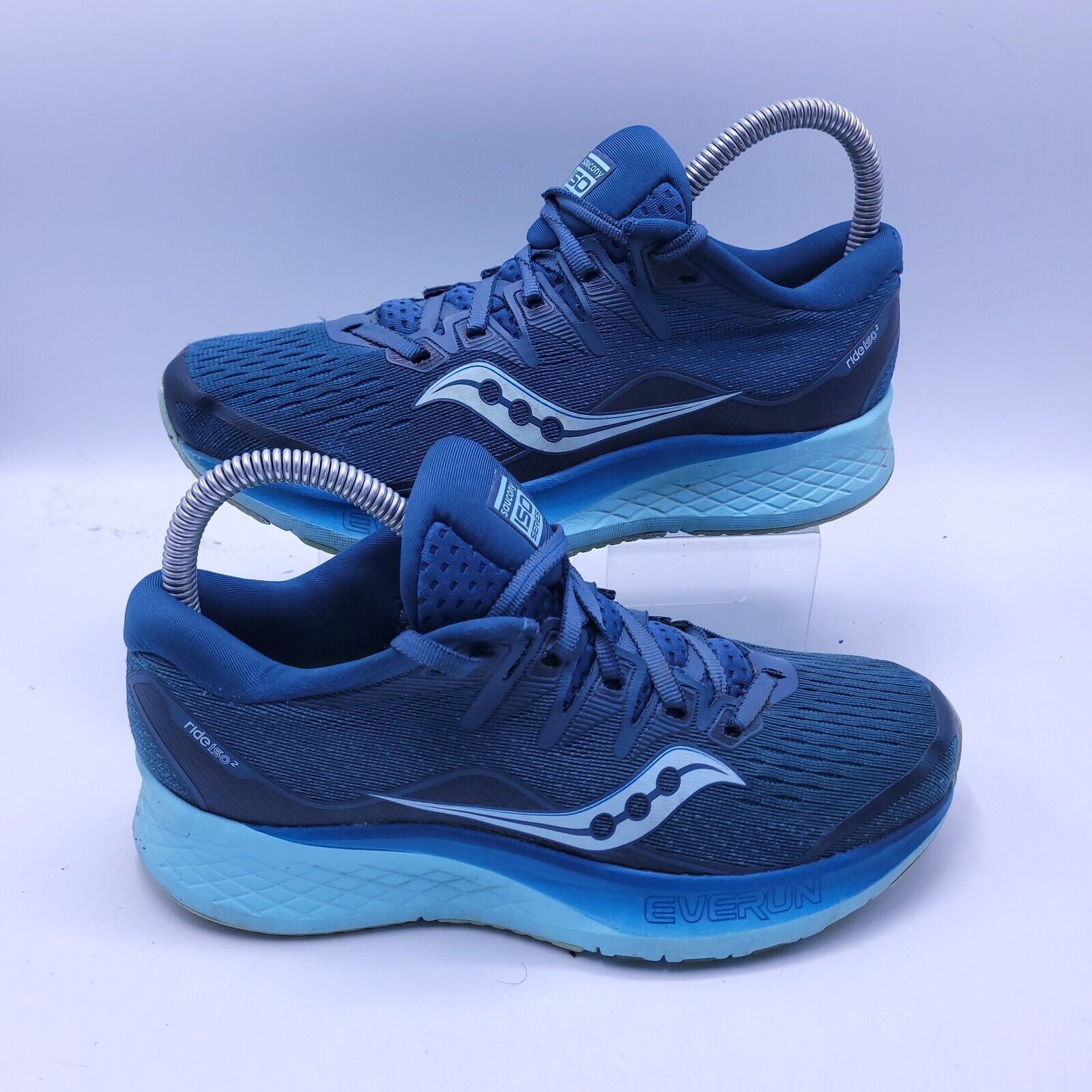 Saucony Saucony Ride ISO 2 Athletic Shoe Women Size 6 S10514-25 Blue Size US 6 / IT 36 - 6 Thumbnail