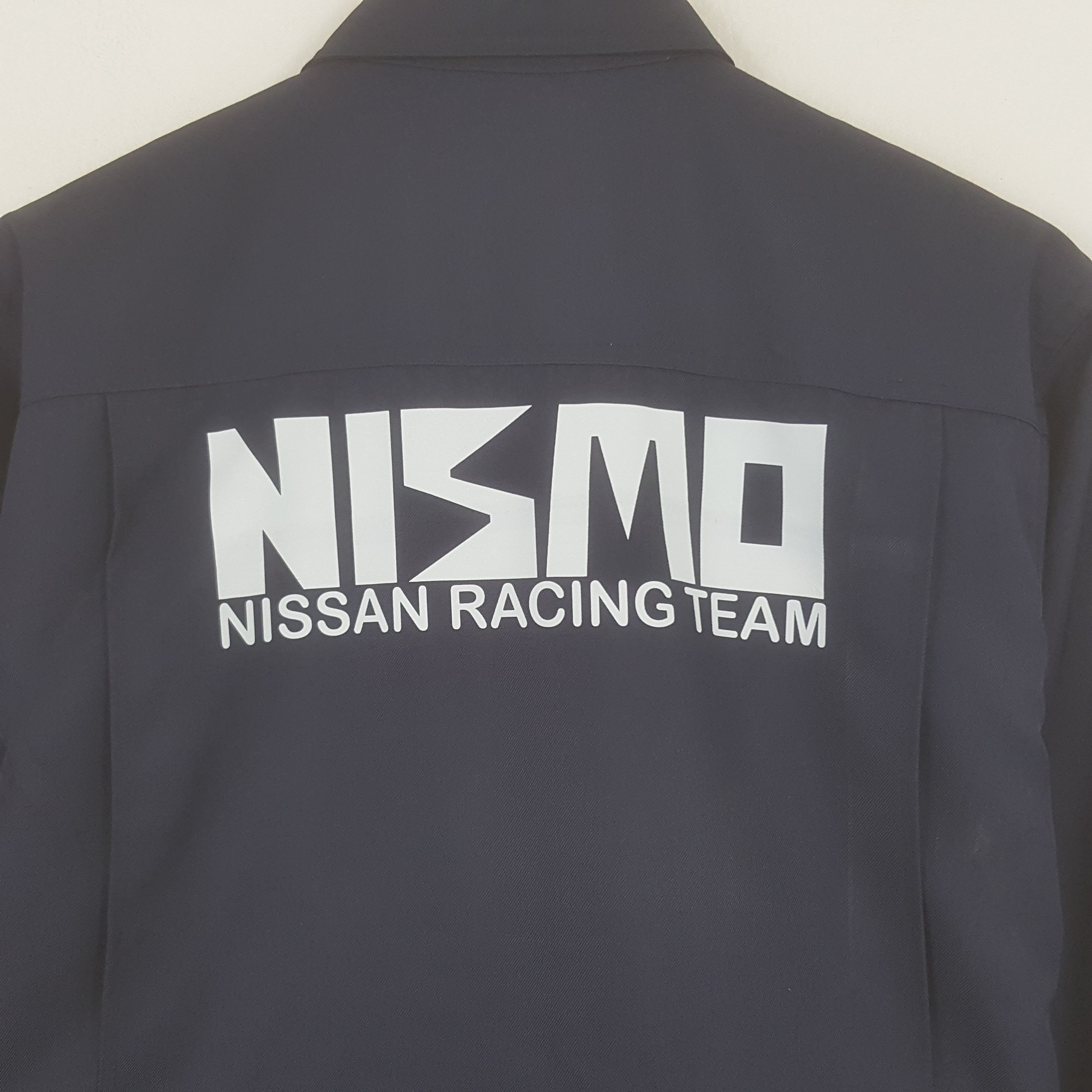 Vintage Vintage Nismo Nissan Racing Team Custom Art Worker Jacket Size US M / EU 48-50 / 2 - 2 Thumbnail