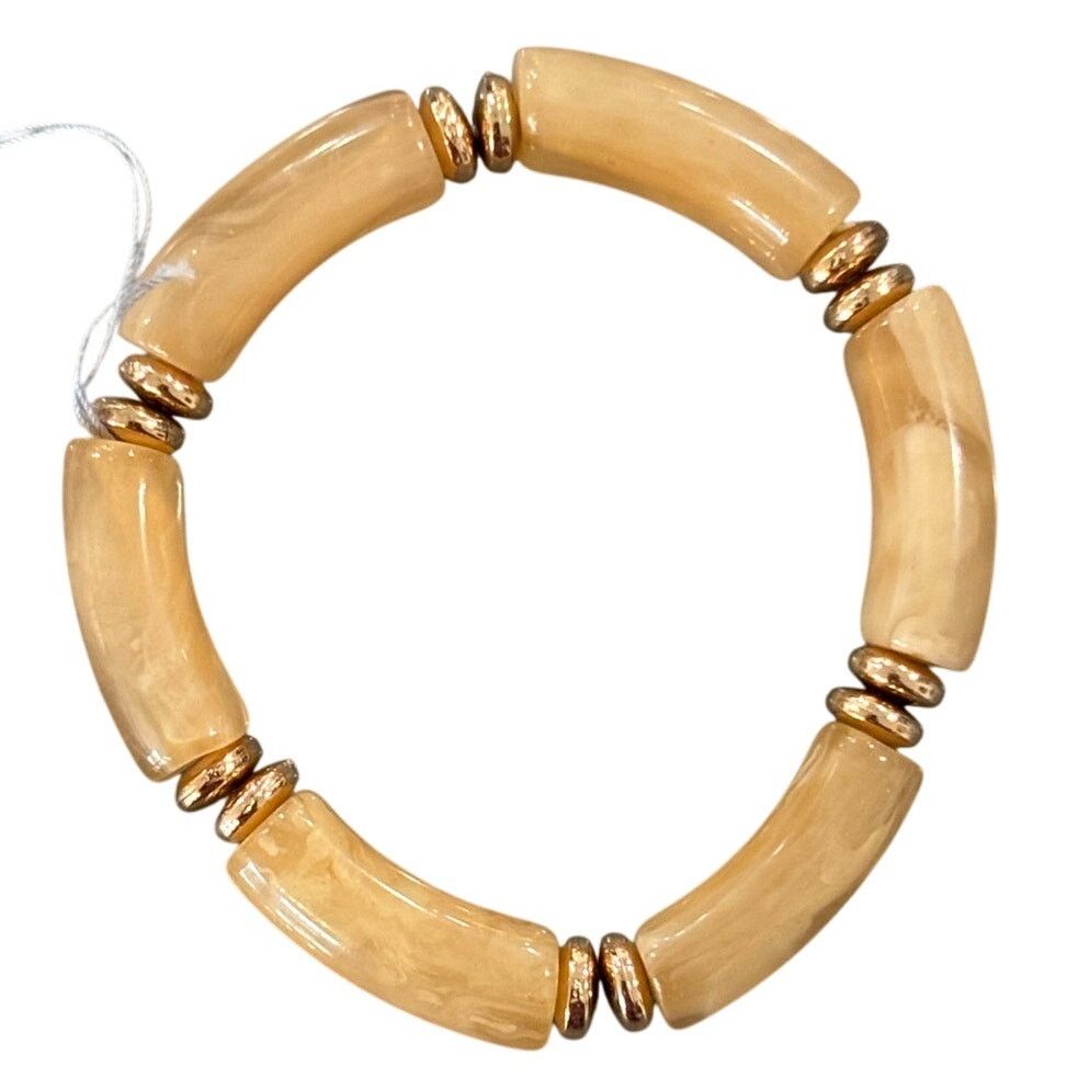 Other Lelani Disc Resin Stretch Bracelet Size ONE SIZE - 1 Thumbnail
