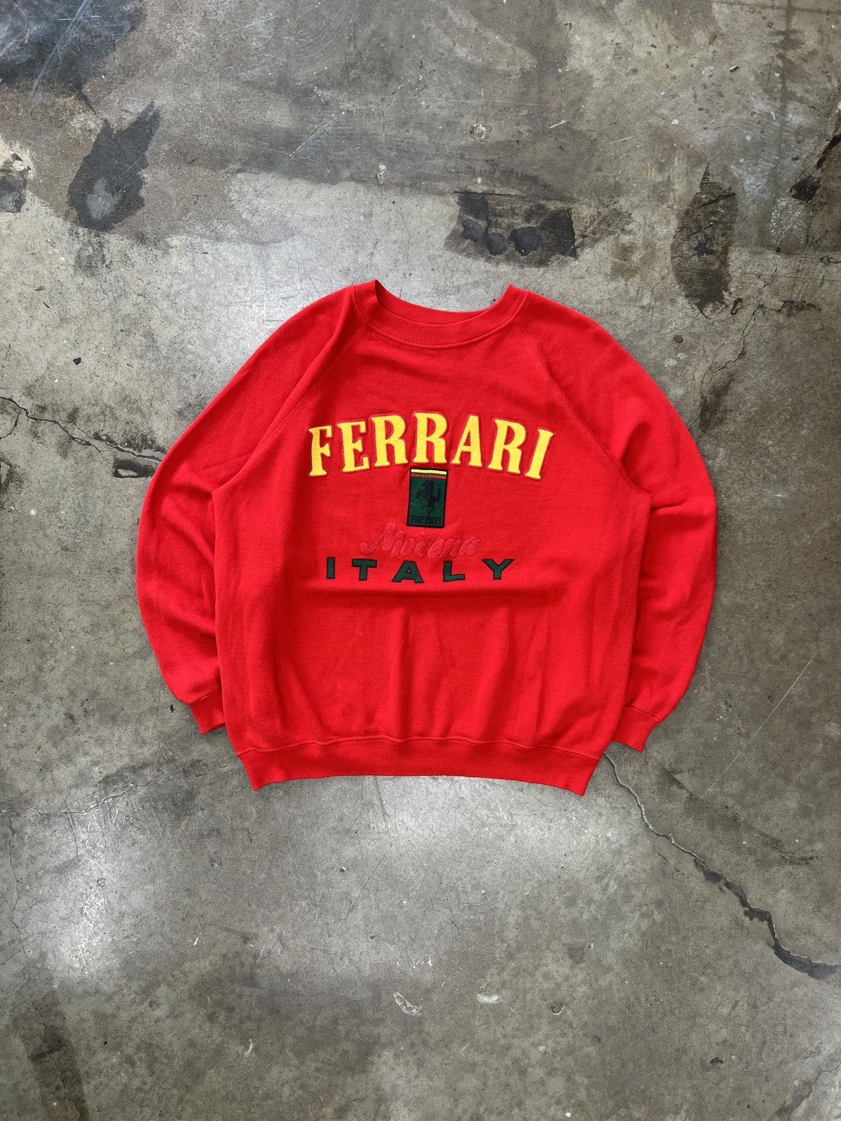 Ferrari Vintage 80s Ferrari Modena Italy Crewneck Large Size US L / EU 52-54 / 3 - 2 Thumbnail