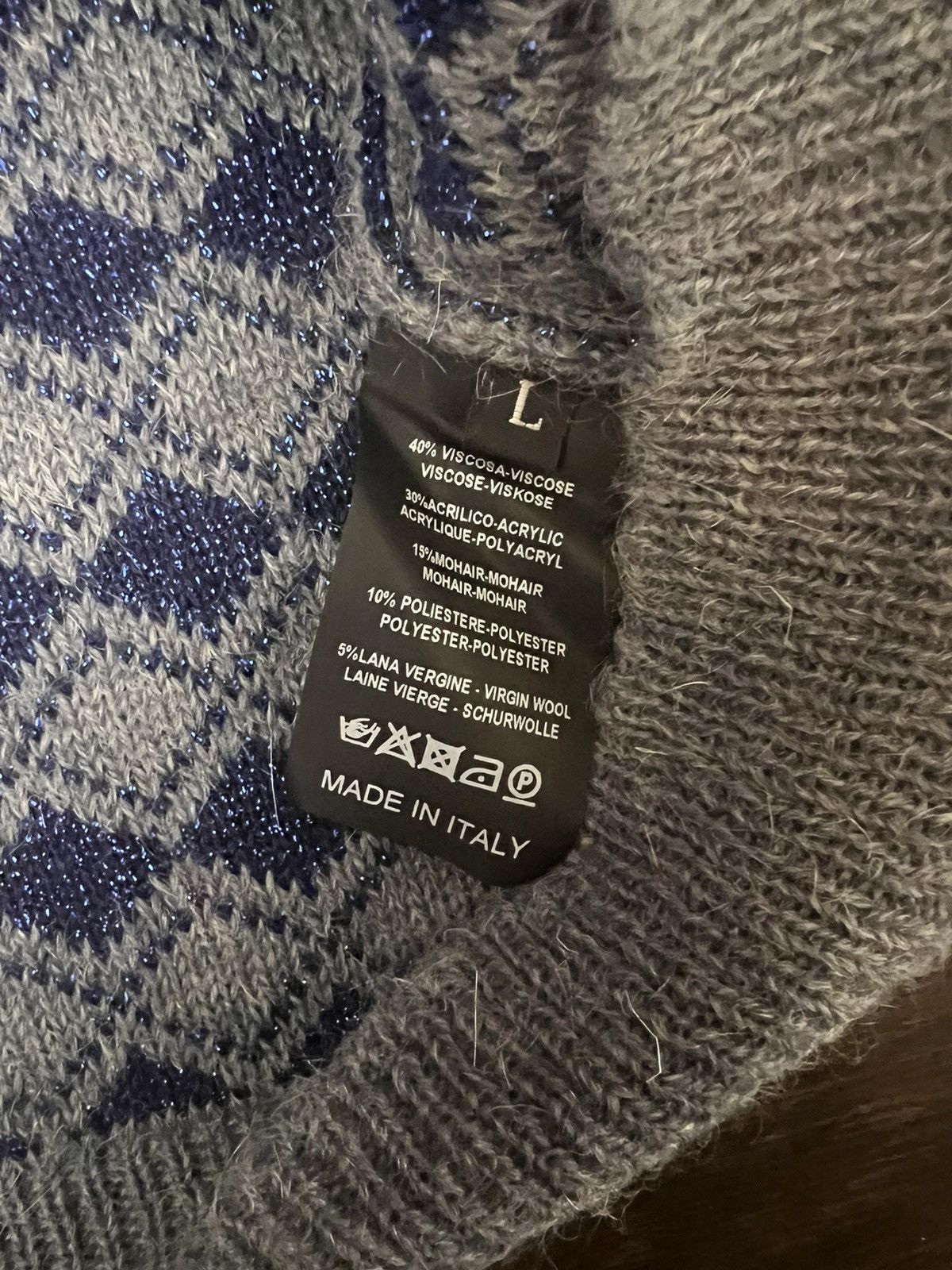 Raf Simons Raf Simons Hole Detail Knitted Jumpe Size US L / EU 52-54 / 3 - 7 Thumbnail