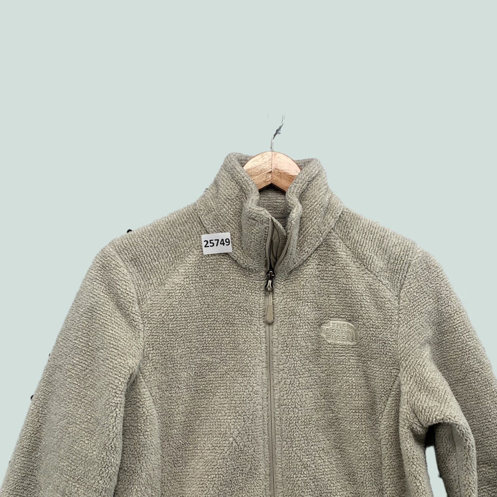 The North Face The North Face Jacket Sherpa Fleece WOmens ZIp Cream Ladies Small Size S / US 4 / IT 40 - 1 Thumbnail