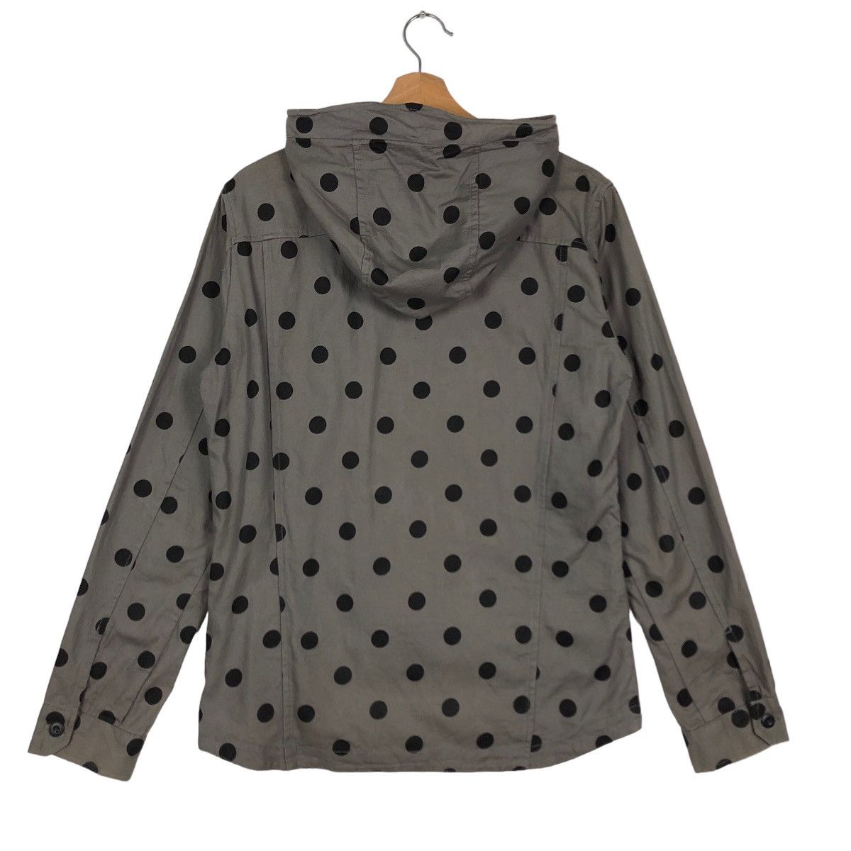 Issey Miyake 🔥Rare Polkadot Chore Jacket Hoodie Ships Jet Blue Japan Size US L / EU 52-54 / 3 - 8 Thumbnail