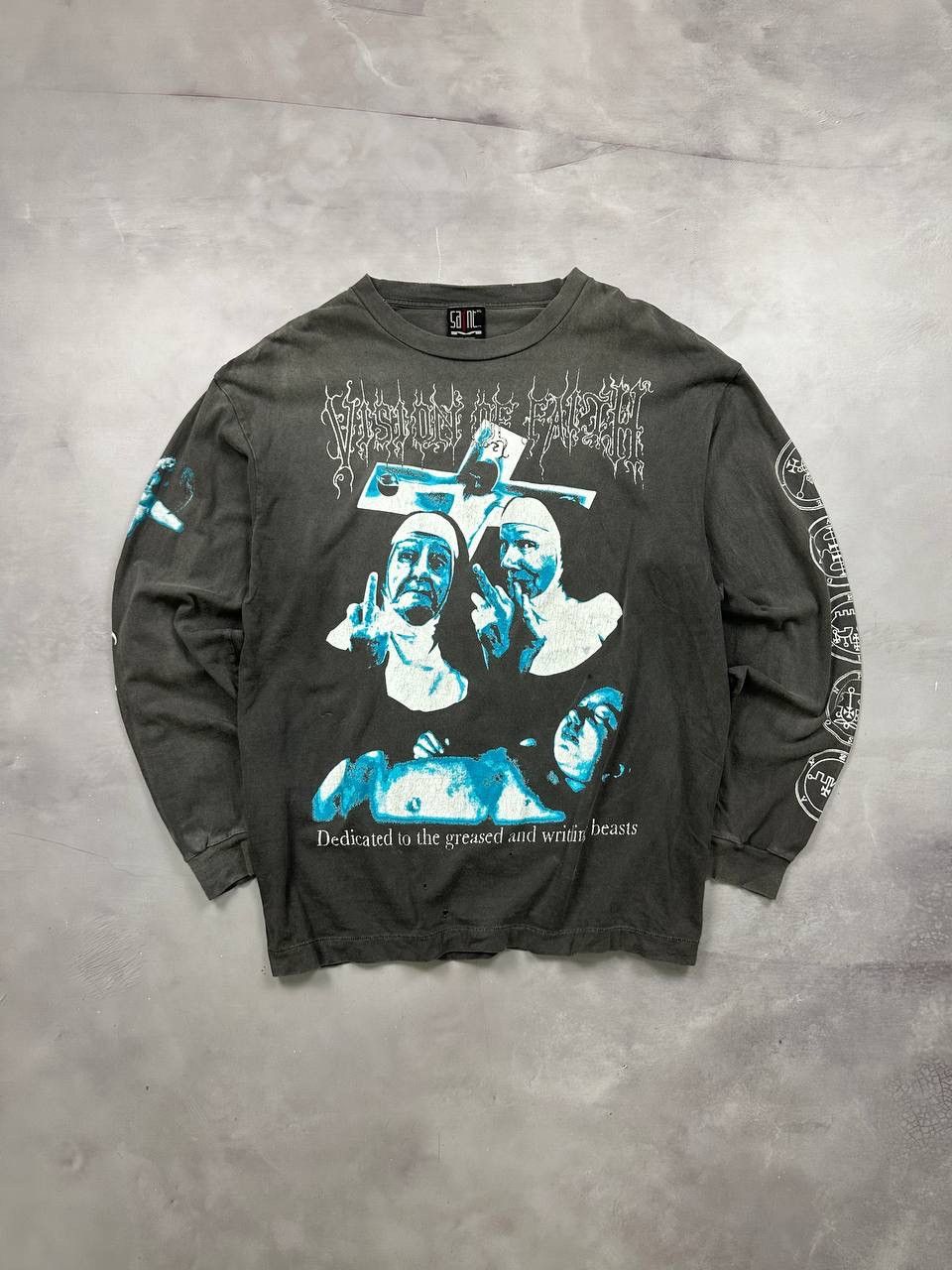 Saint Michael Ss23 Saint Michael Sisters/Cradle of Filth L/S Tee Size US XL / EU 56 / 4 - 15 Thumbnail