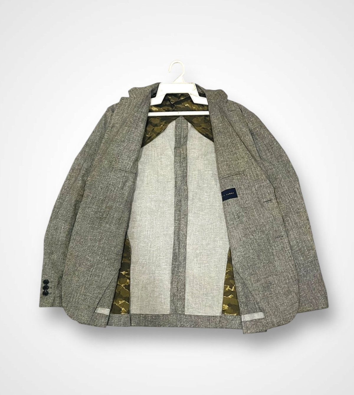 Issey Miyake × Japanese Brand × Tete Homme Tete Homme by Issey Miyake Blazer Size US M / EU 48-50 / 2 - 3 Thumbnail