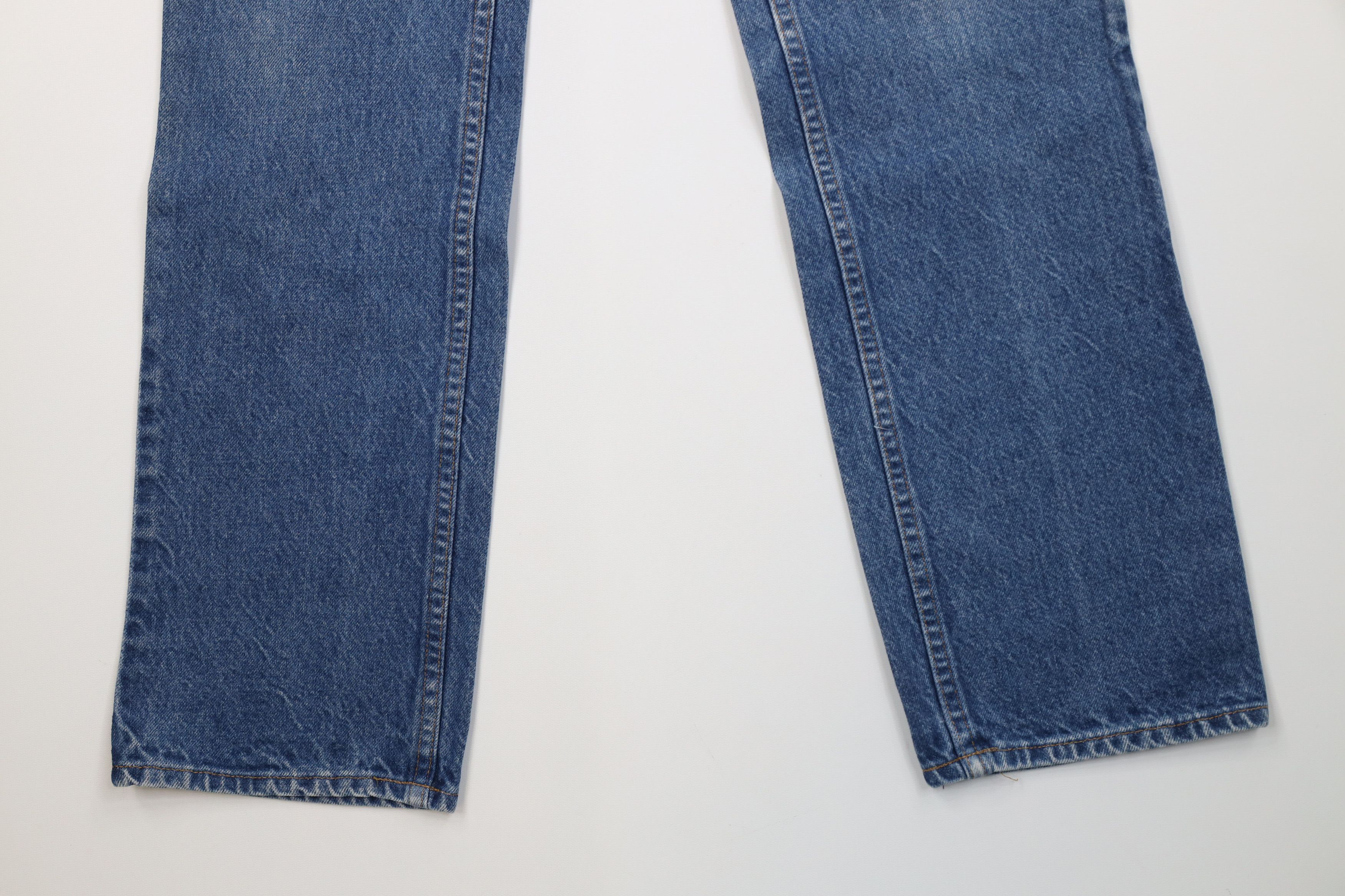 Levi's Vintage 70s 80s Levis Relaxed Fit Straight Leg Jeans USA Size 34" / US 12 / IT 48 - 4 Thumbnail