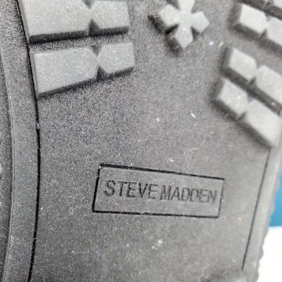 Steve Madden Steve Madden P-Darth men's black Leather high top sneaker/Sh Size US 11 / EU 44 - 15 Thumbnail