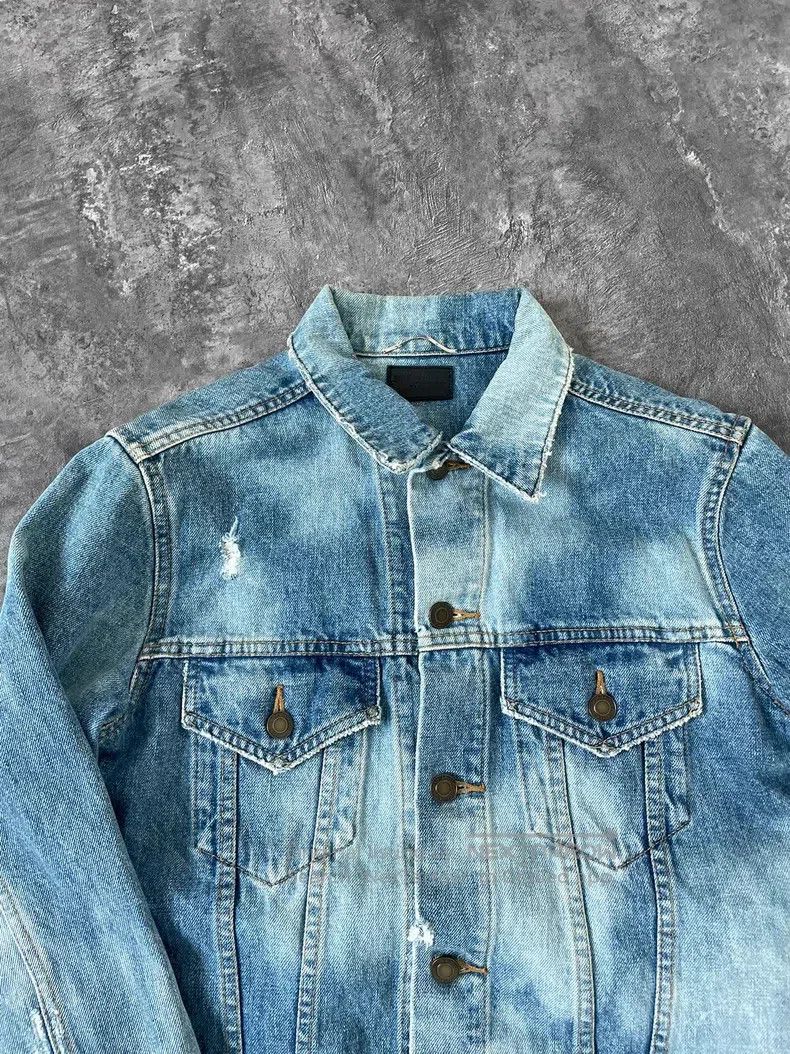 Saint Laurent Paris Saint Laurent Paris Slogan splashed worn-out big destroyed Size US S / EU 44-46 / 1 - 2 Thumbnail