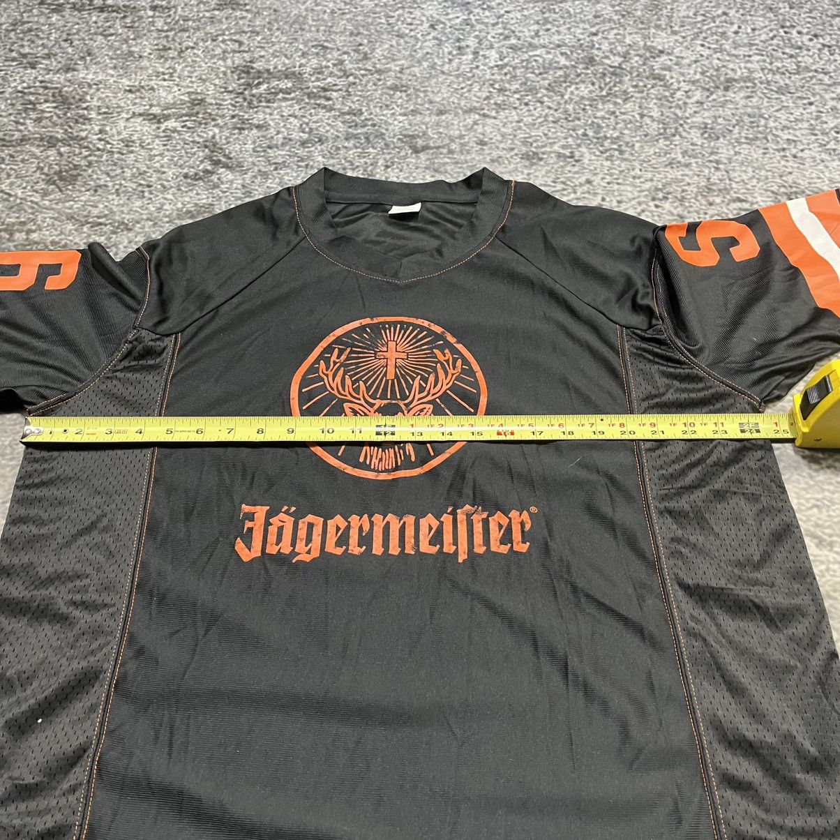 Vintage Vintage Jagermeister Football Jersey Y2K Grunge Party Large Size US L / EU 52-54 / 3 - 6 Thumbnail